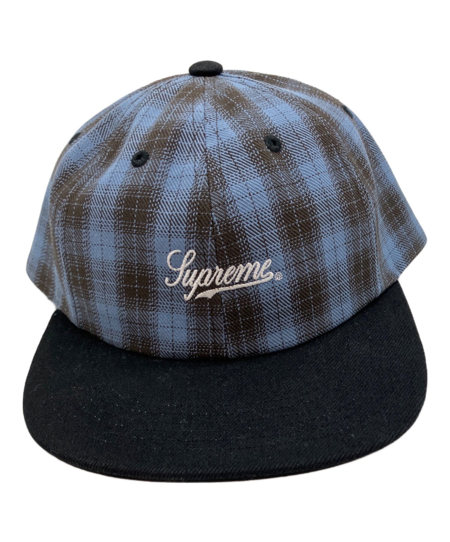 Supreme キャップ 青黒チェック Supreme キャップ 青黒チェック Splatter 6-Panel - Shop - Supreme