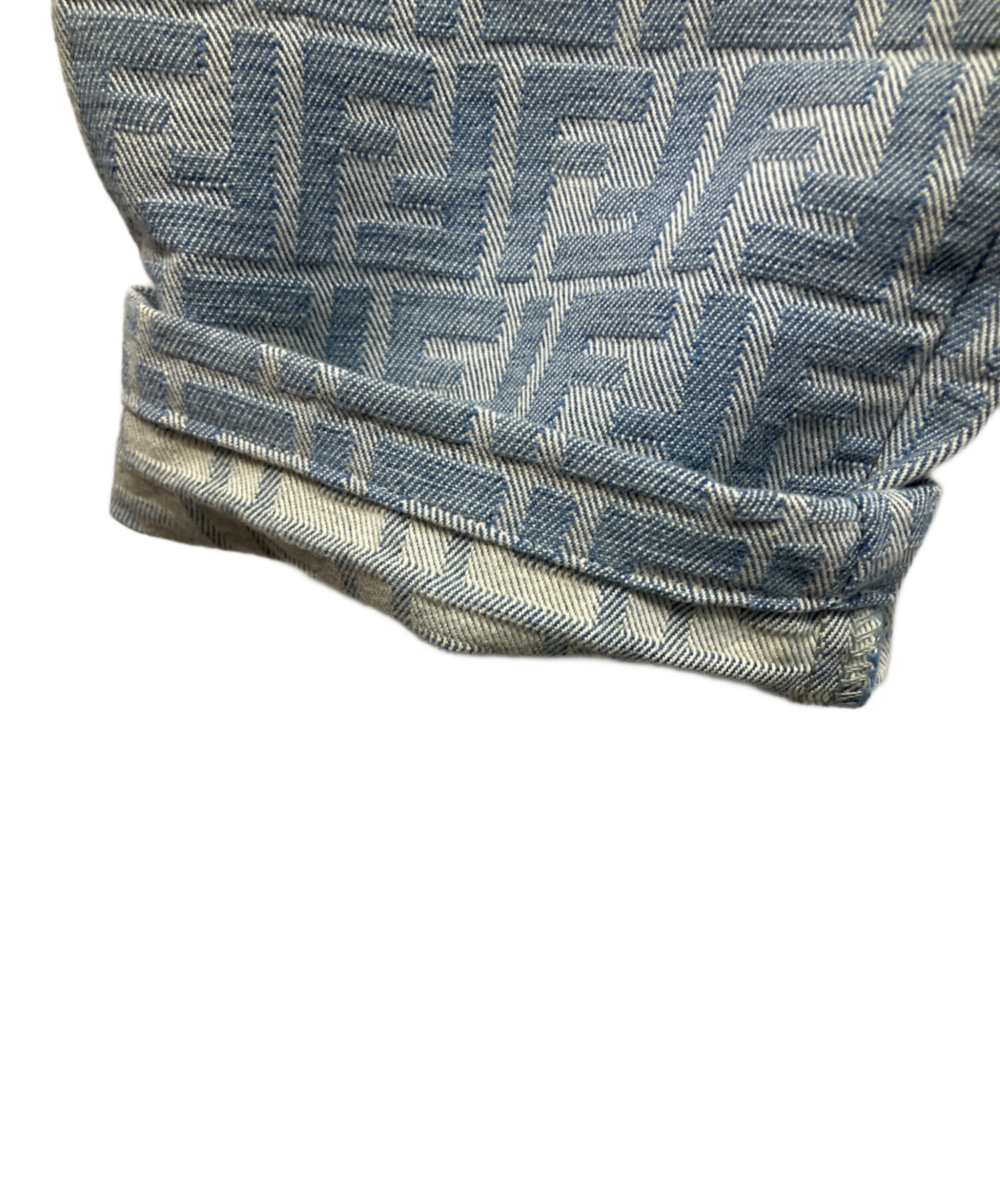 中古・古着通販】FENDI (フェンディ) ズッカ デニムパンツ ブルー