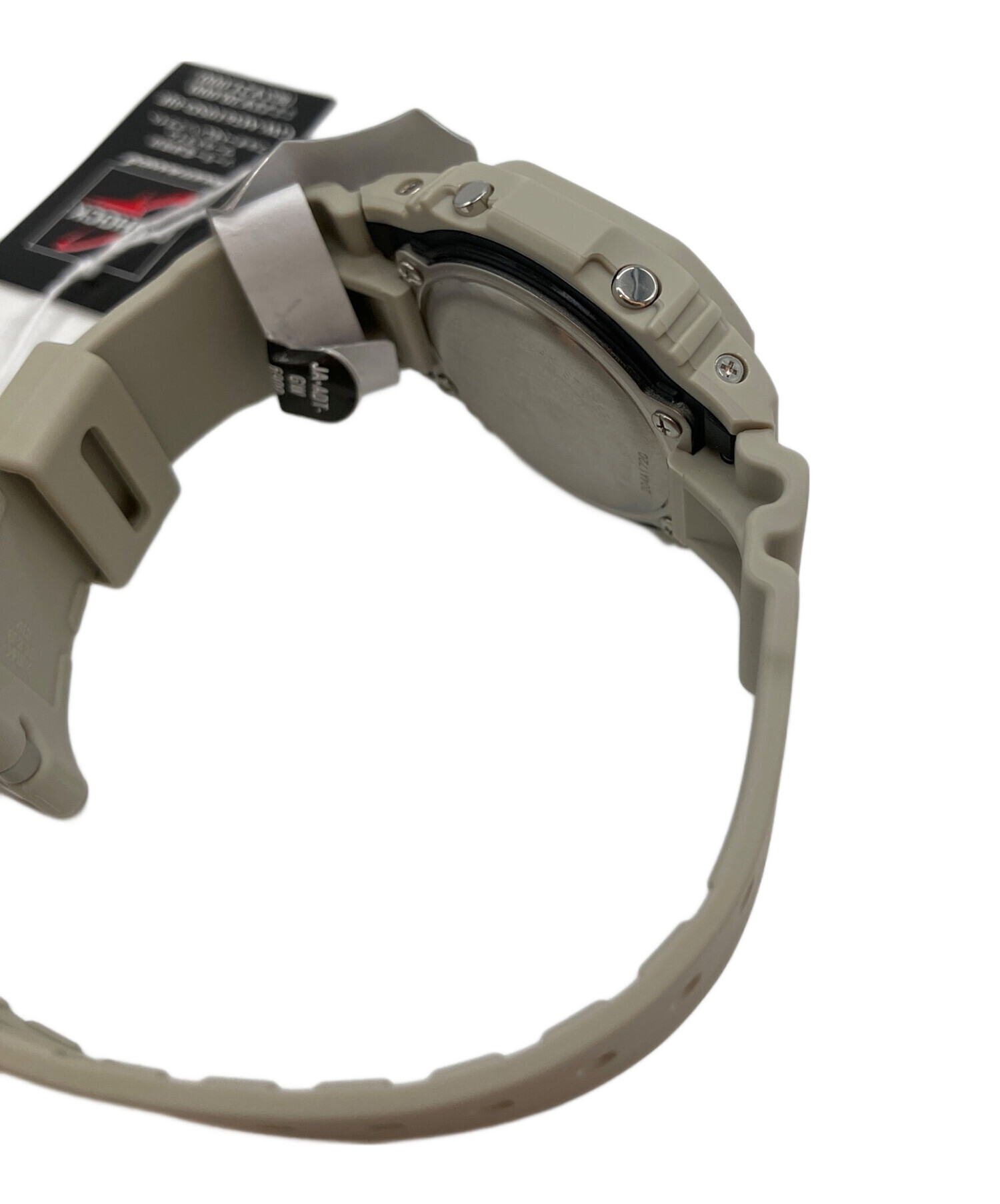 中古品　G-SHOCK デジタル腕時計 ベージュ 中古・古着通販】CASIO (カシオ) G-SHOCK 電波ソーラー デジタル