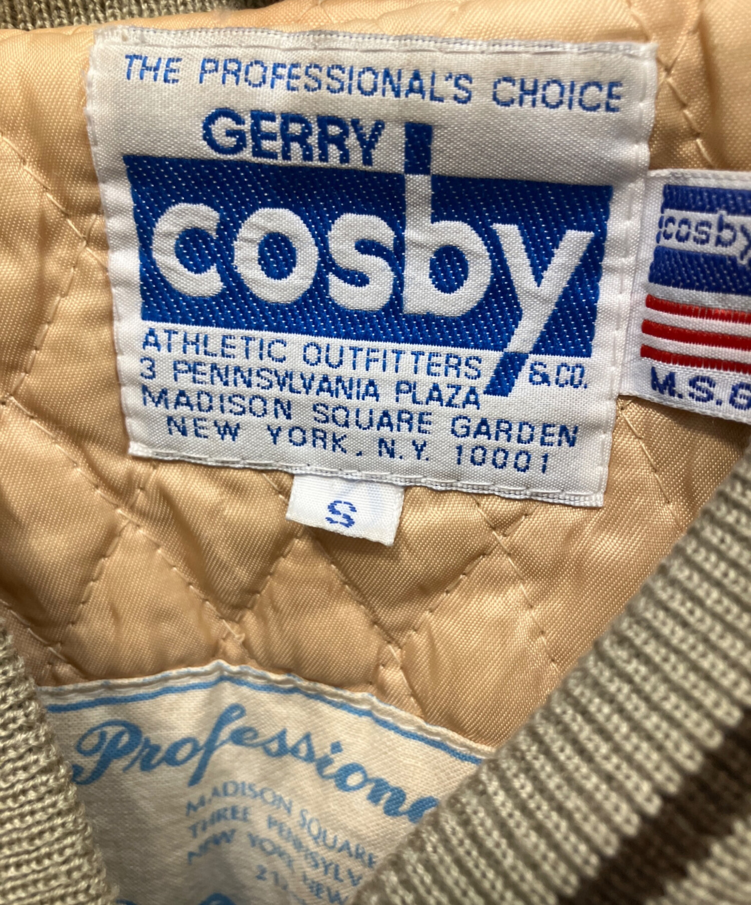 中古・古着通販】GERRY COSBY (ジェリー コスビー) 牛革 スタジャン