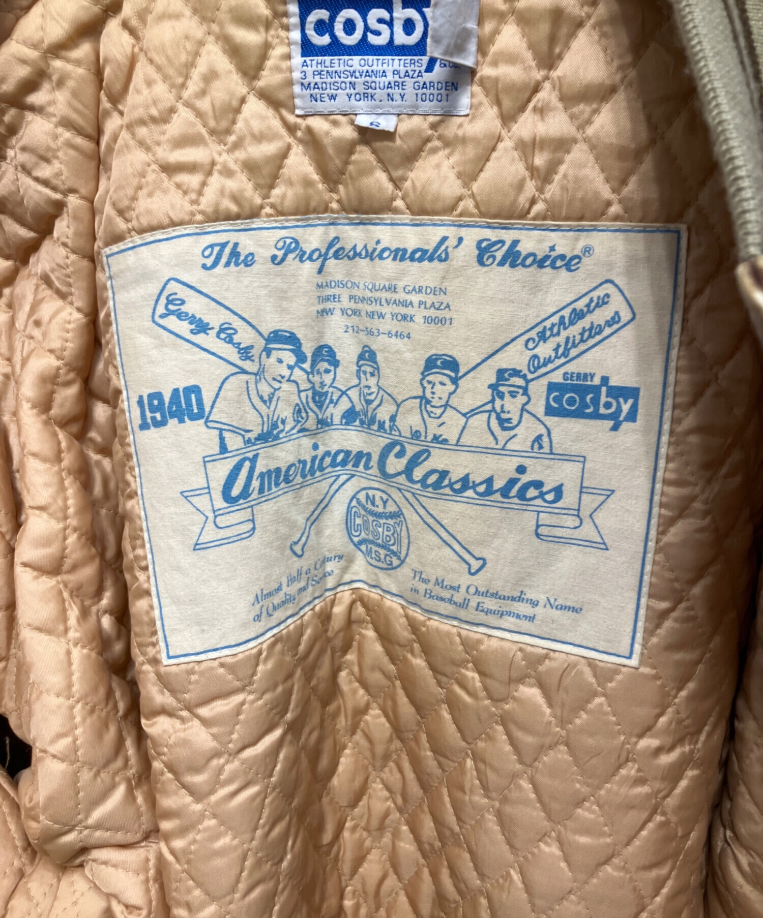 GERRY COSBY パッチワークレザージャケット スタジャン GERRY COSBY