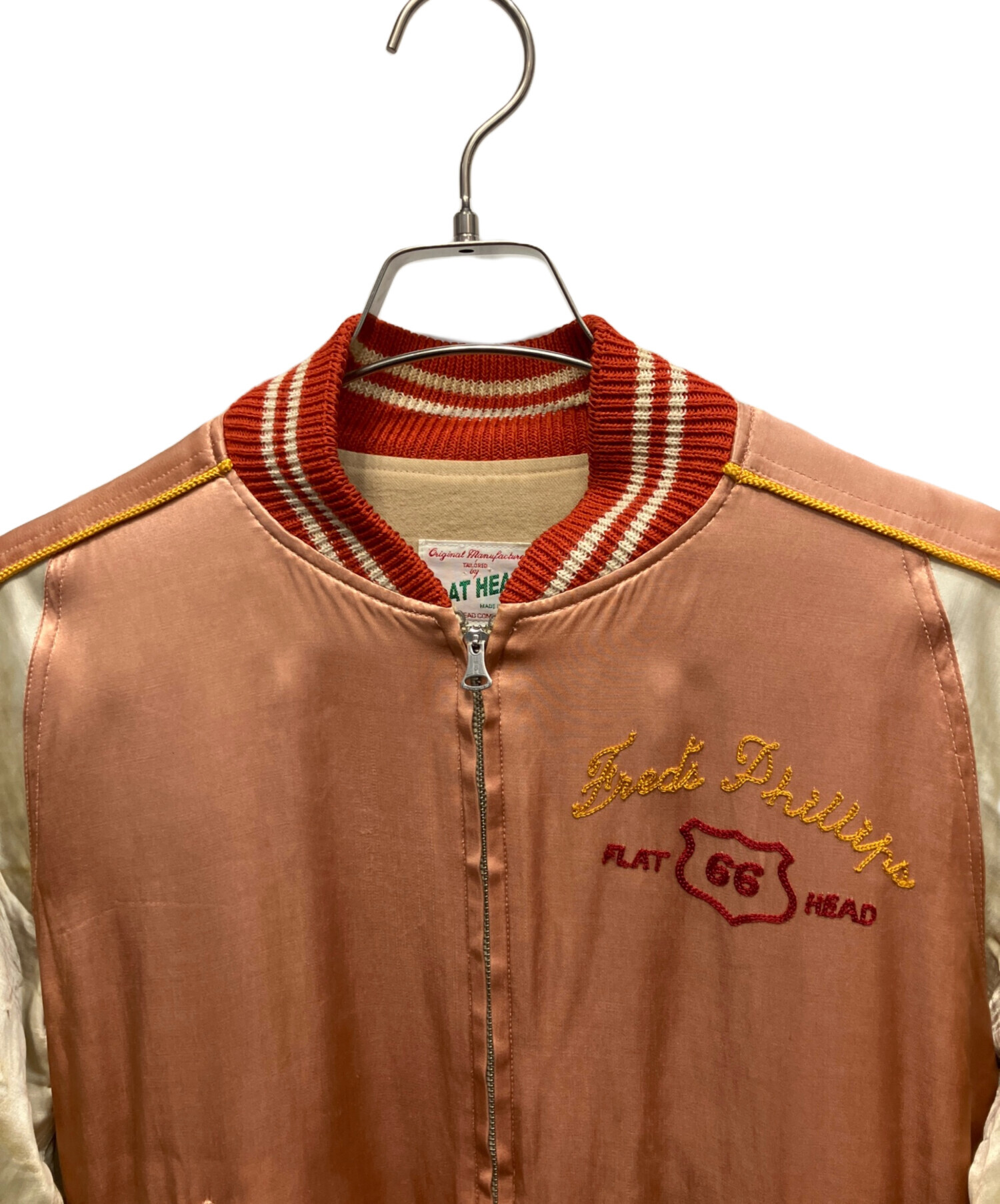 中古・古着通販】FLAT HEAD (フラット ヘッド) スカジャン ベージュ