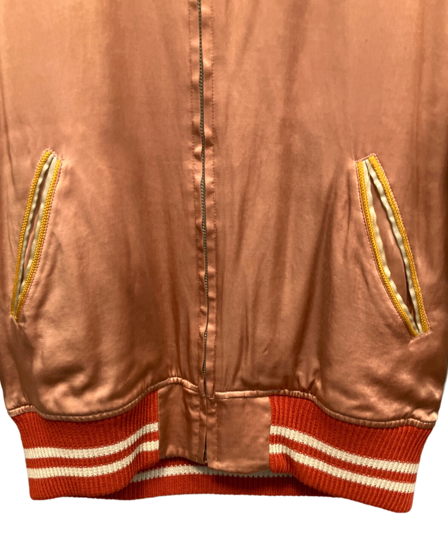 中古・古着通販】FLAT HEAD (フラット ヘッド) スカジャン ベージュ