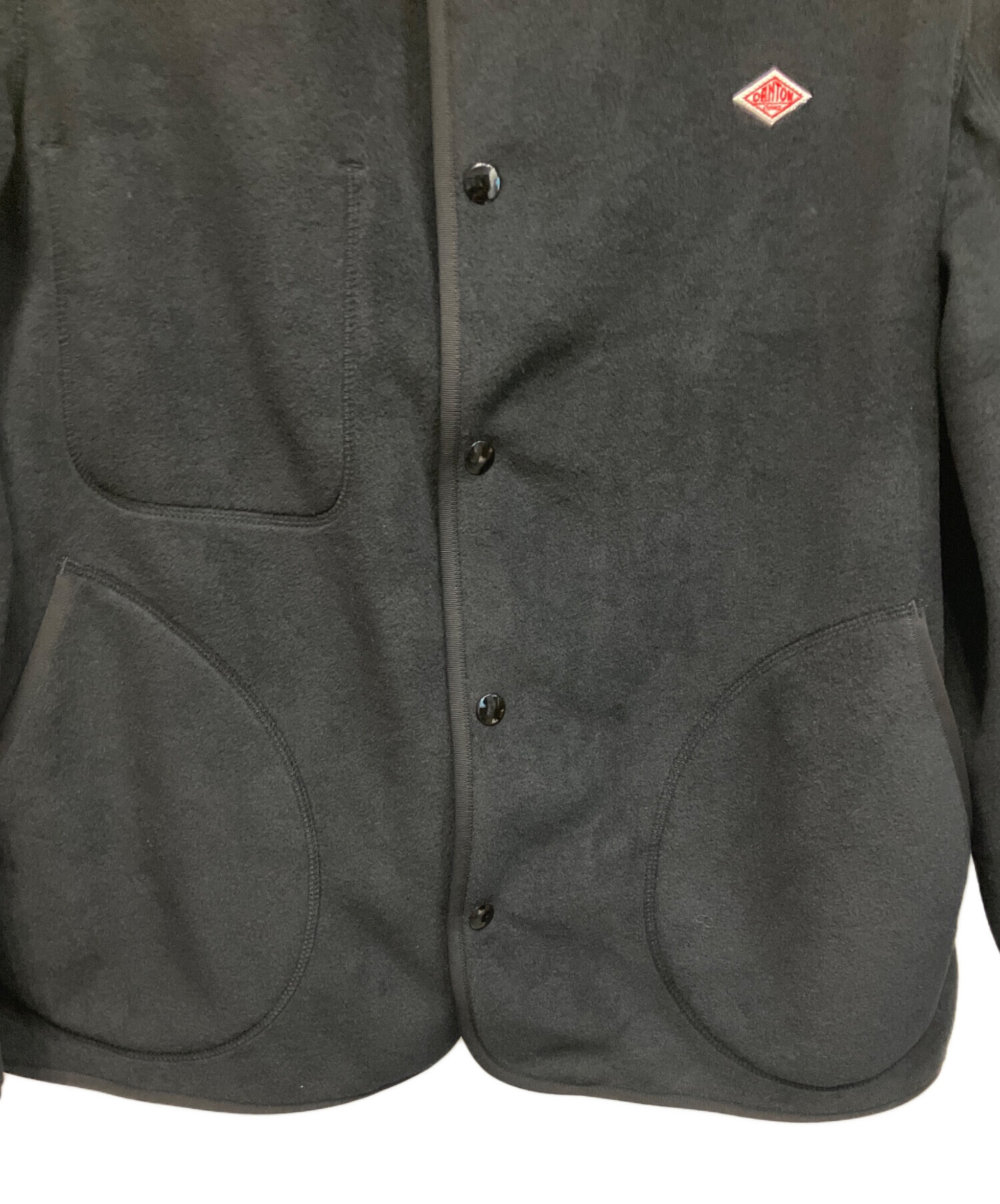 中古・古着通販】DANTON (ダントン) ノーカラー フリースジャケット