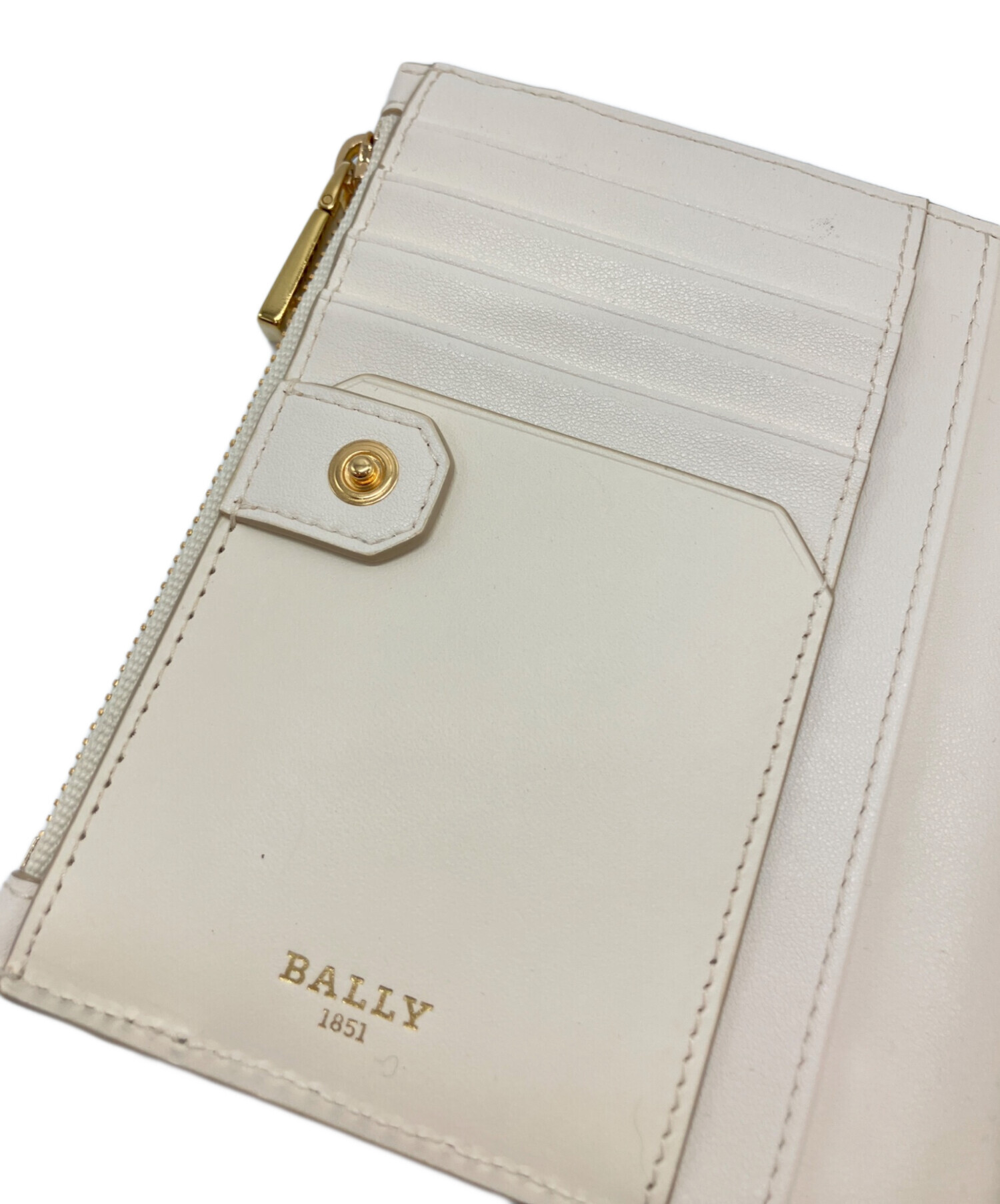 中古・古着通販】BALLY (バリー) 2つ折り財布 スカイブルー｜ブランド