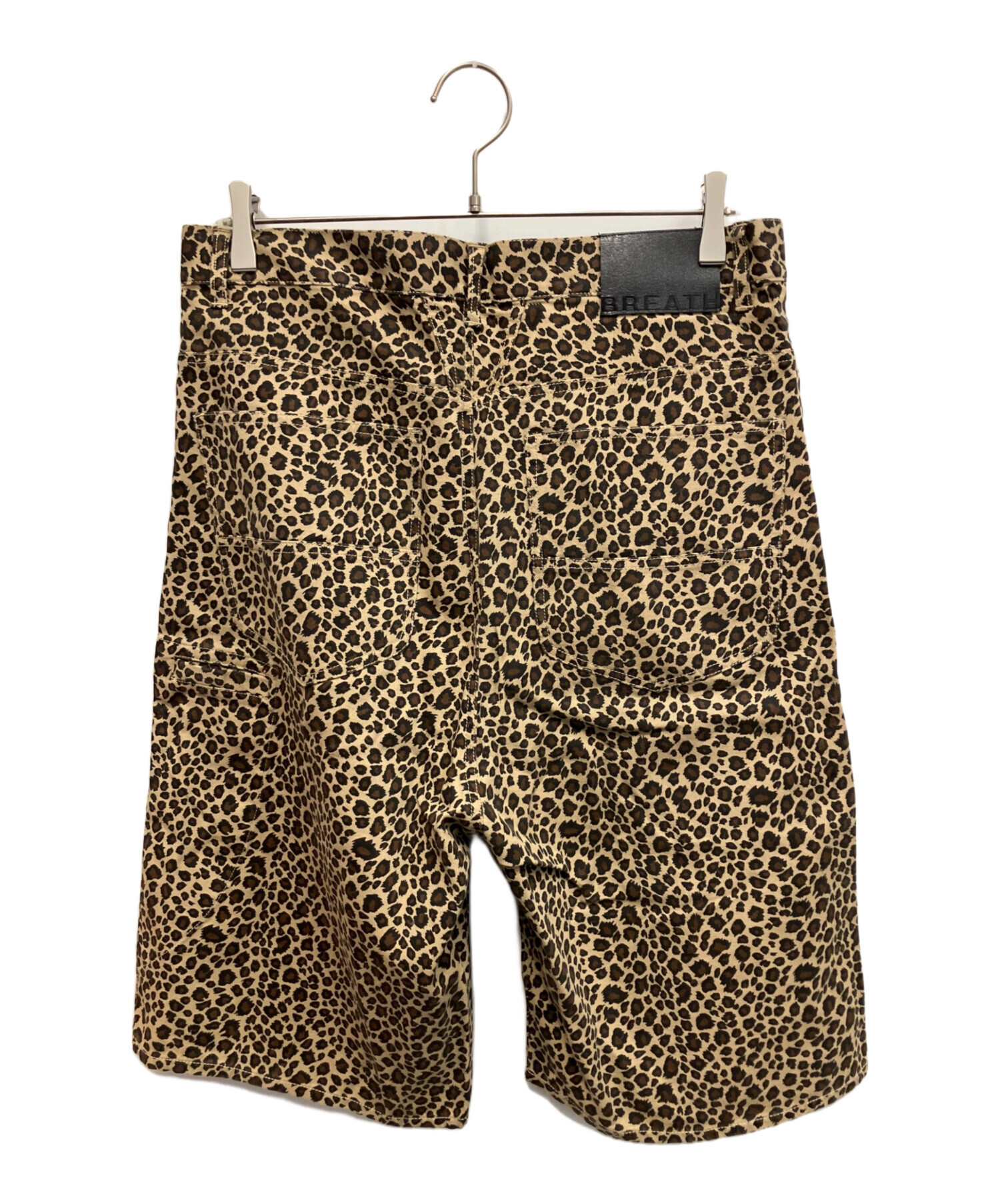中古・古着通販】BREATH (ブレス) X JEANS LEOPARD SHORTS ハーフ