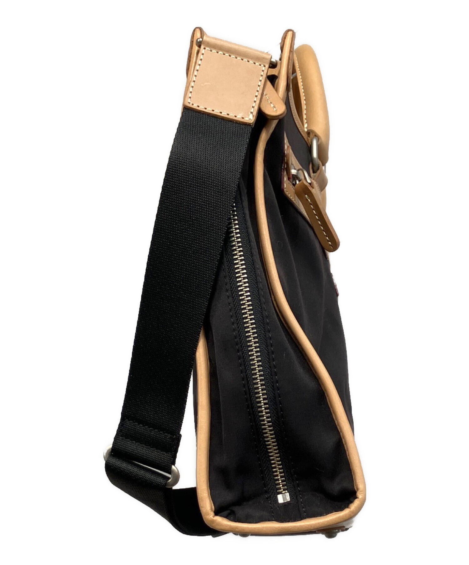 ポールスミス　ビジネスバッグ　ショルダー　レザー　中古 中古・古着通販】PAUL SMITH (ポールスミス) ビジネスバッグ ブラック