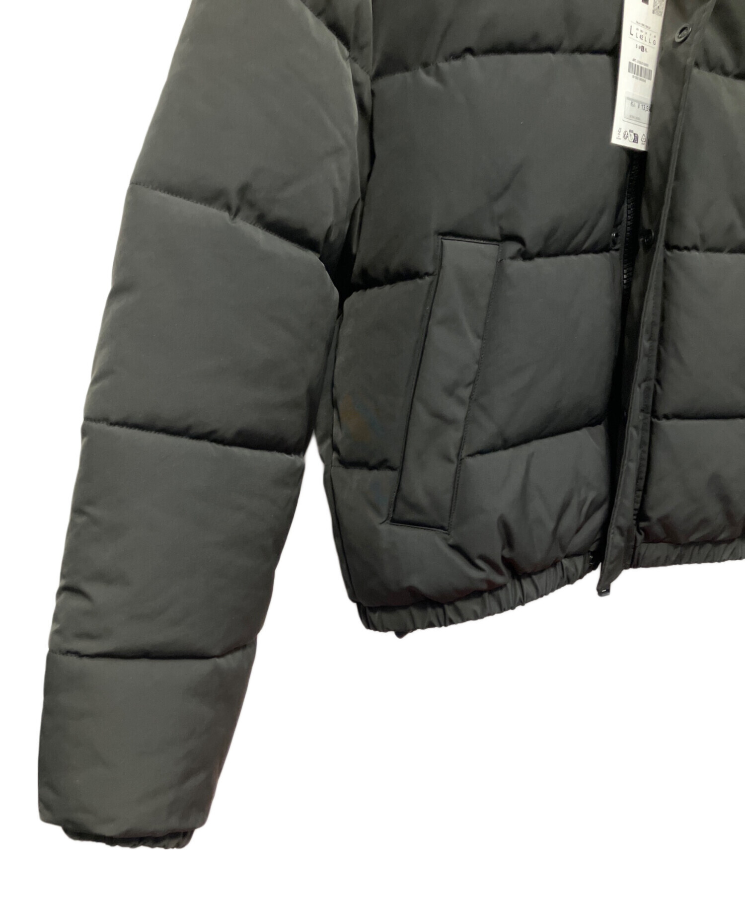 中古・古着通販】ZARA (ザラ) 撥水加工パフジャケット ブラック サイズ