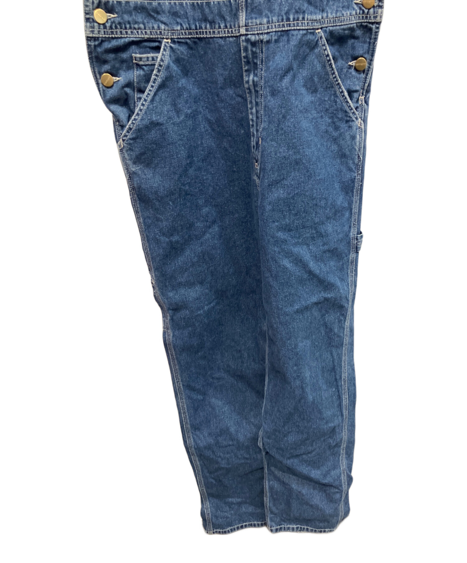 中古・古着通販】CarHartt (カーハート) オーバーオール ブルー サイズ