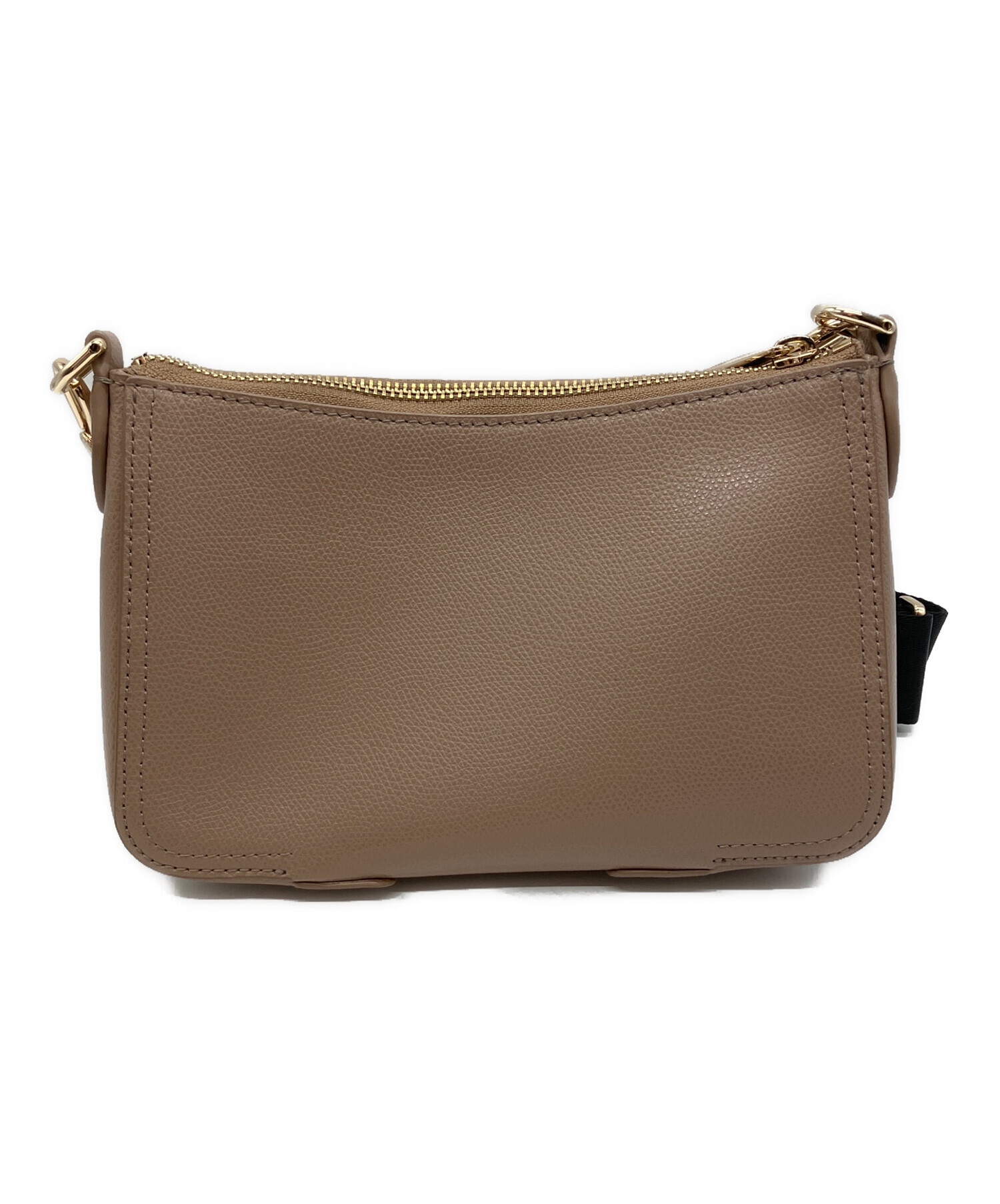 中古・古着通販】FURLA (フルラ) ショルダーバッグ グレージュ