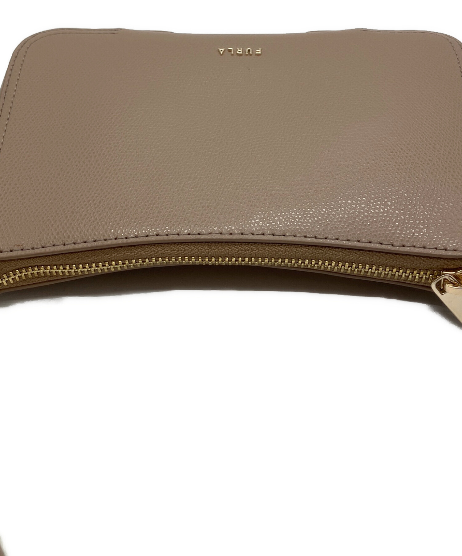 中古・古着通販】FURLA (フルラ) ショルダーバッグ グレージュ