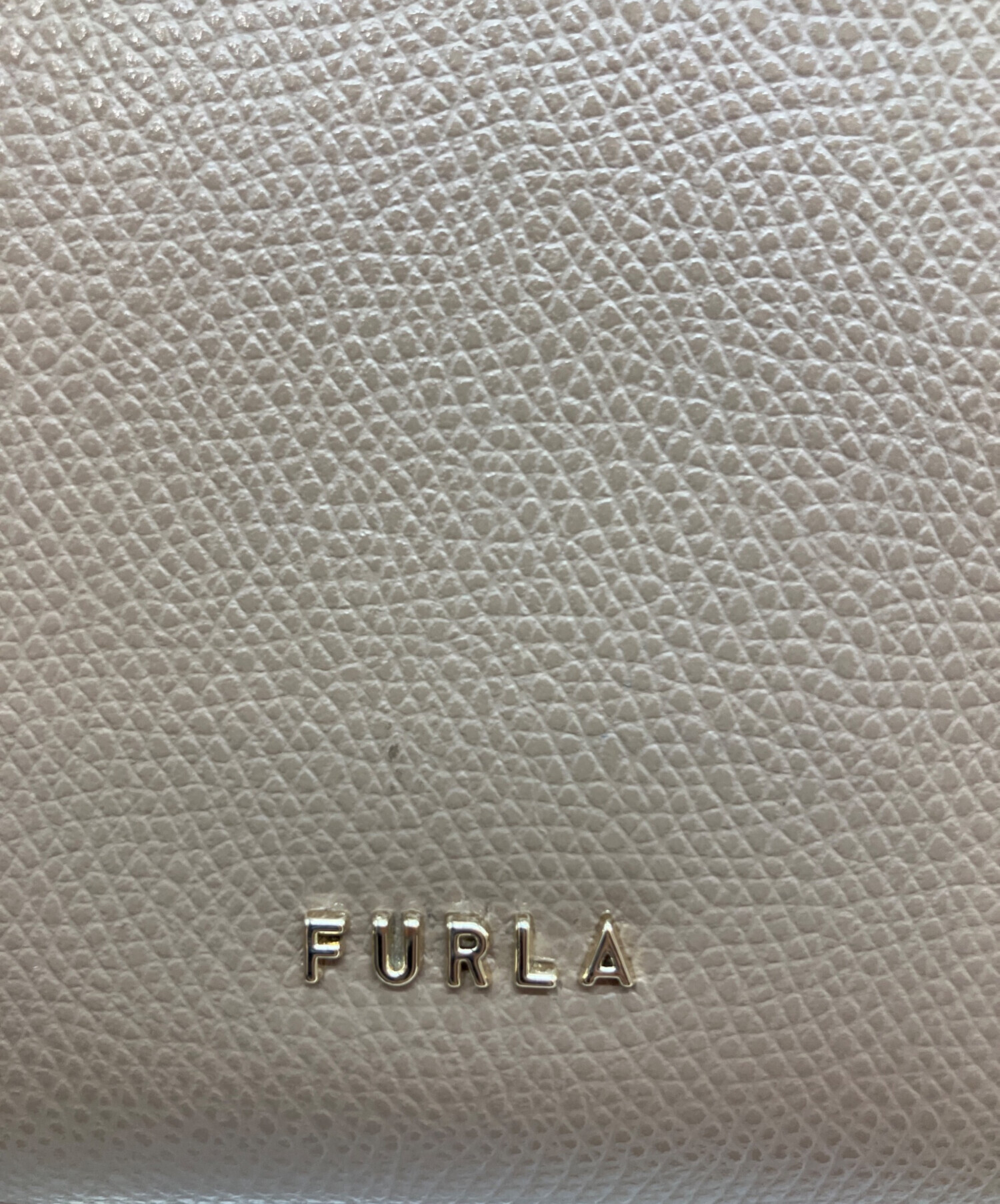 中古・古着通販】FURLA (フルラ) ショルダーバッグ グレージュ