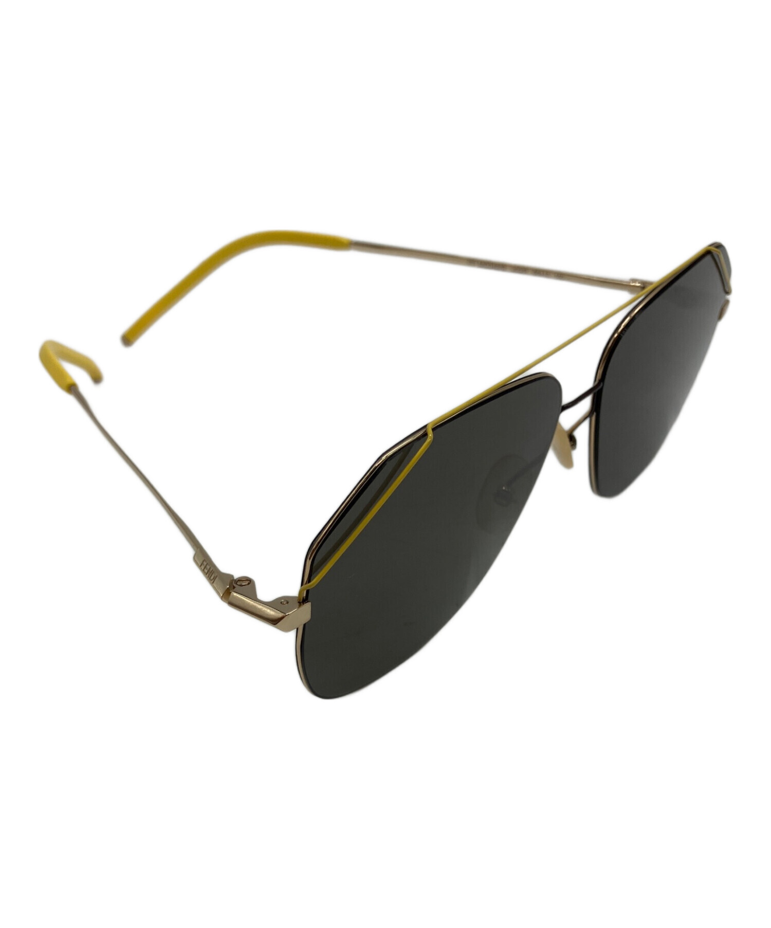 中古・古着通販】FENDI (フェンディ) ティアドロップサングラス サイズ