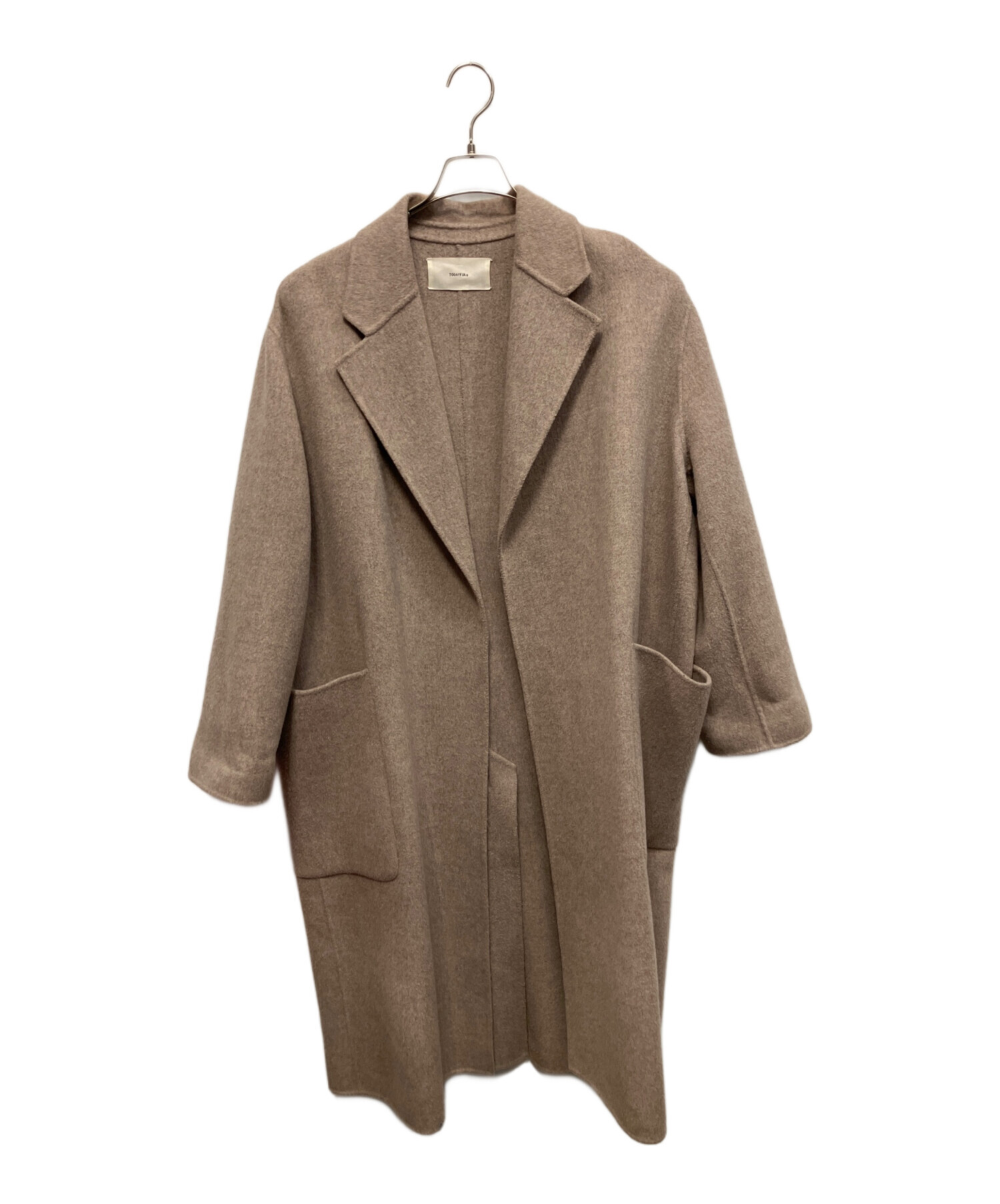 【美品】トゥデイフル ウールオーバーコート 38 中古・古着通販】TODAYFUL (トゥデイフル) ウールオーバーコート