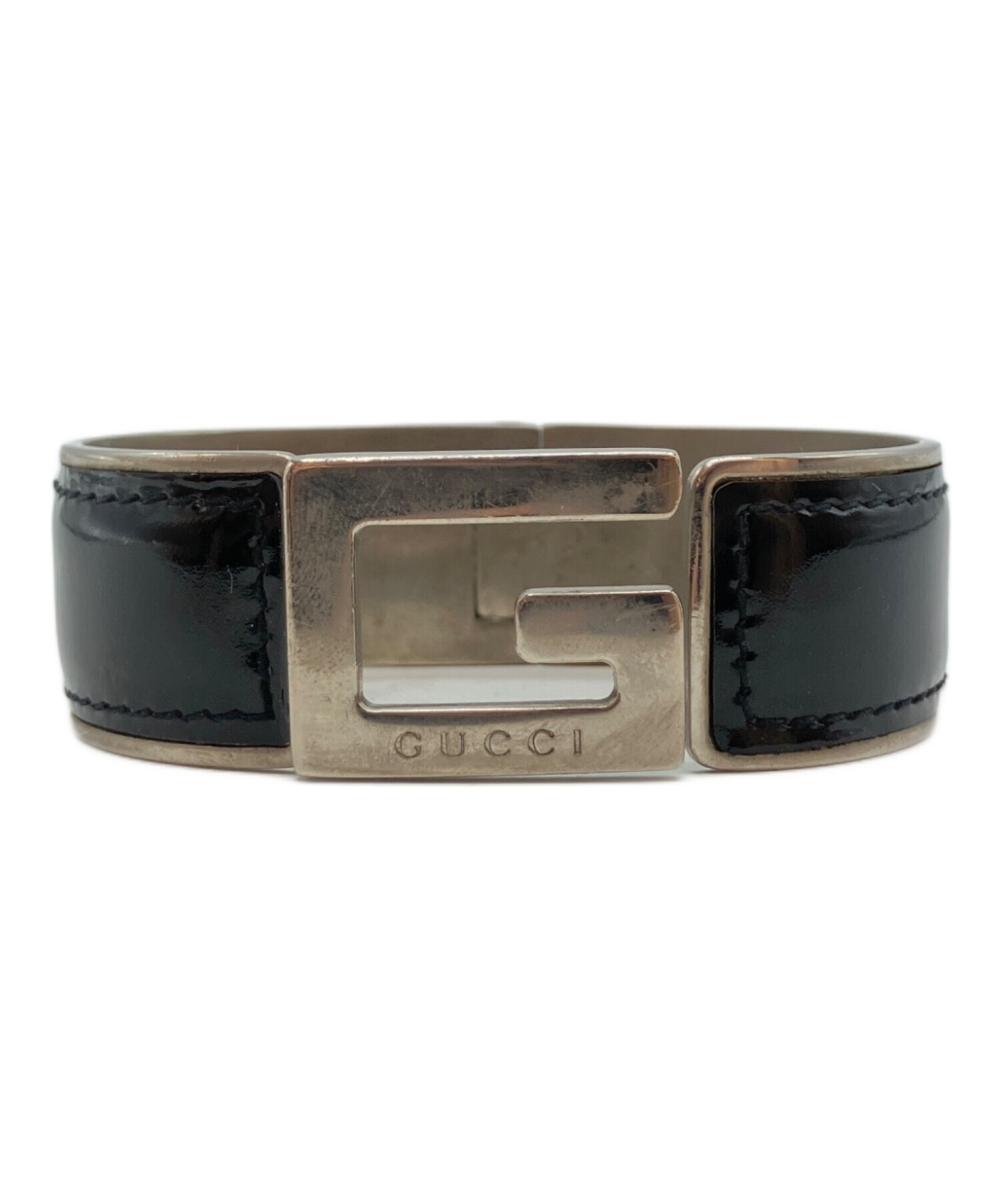 中古・古着通販】GUCCI (グッチ) バングル ブラック｜ブランド・古着