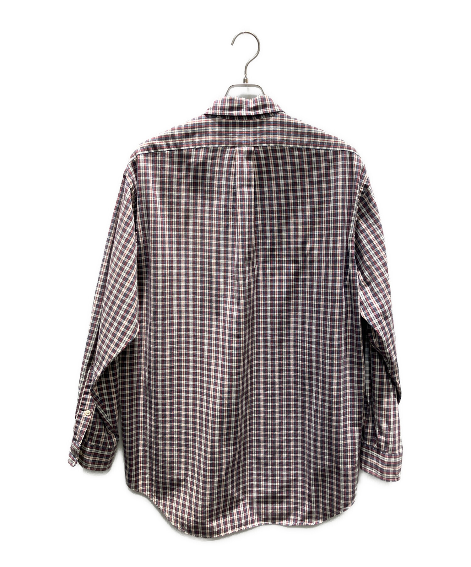 RRL Ralph Lauren ラルフ L 長袖シャツ ヘリンボーン90s 中古・古着通販】RALPH LAUREN (ラルフローレン) 90s 長袖シャツ