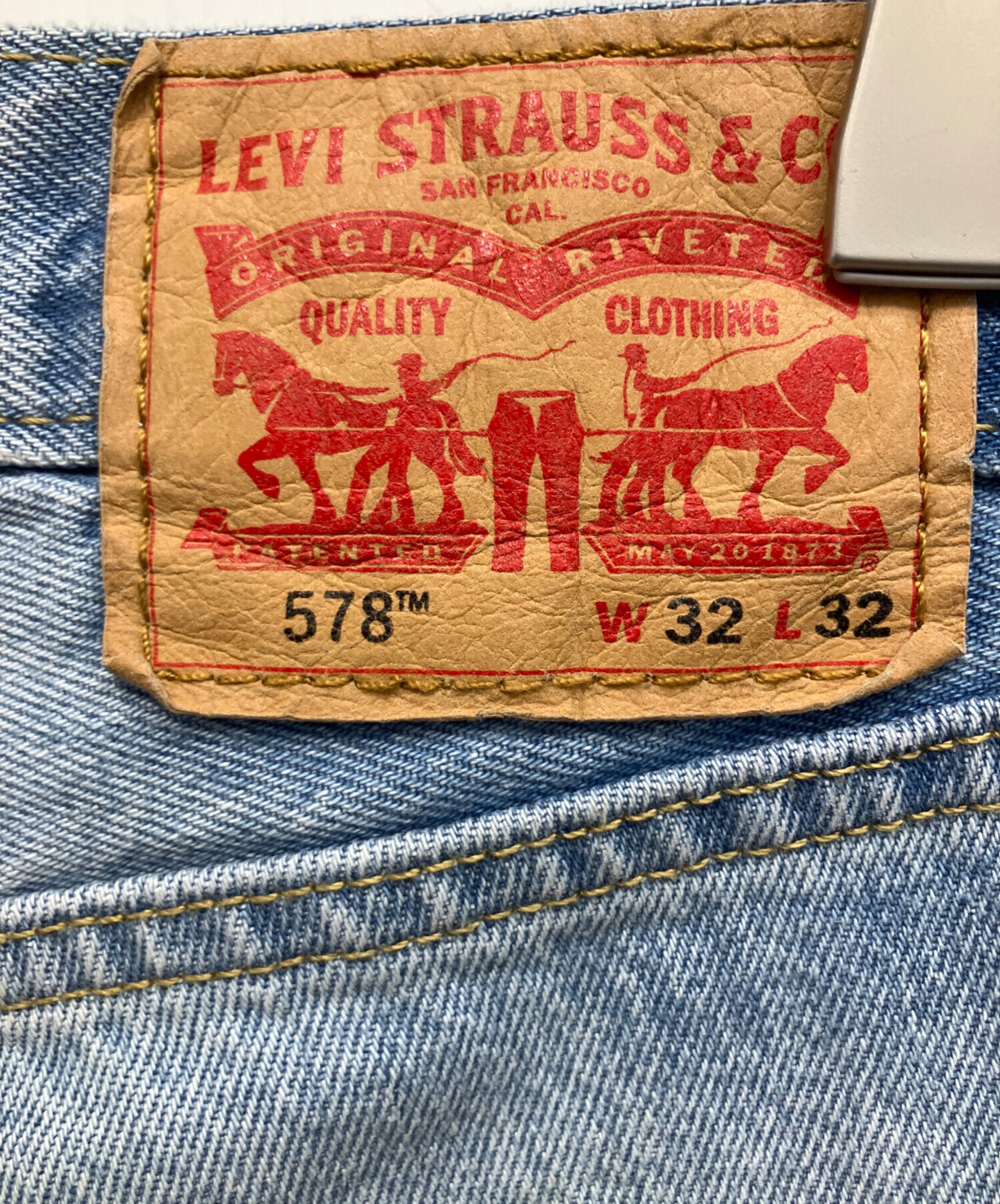 中古・古着通販】LEVI'S (リーバイス) 578 Buggy Jeans デニムパンツ