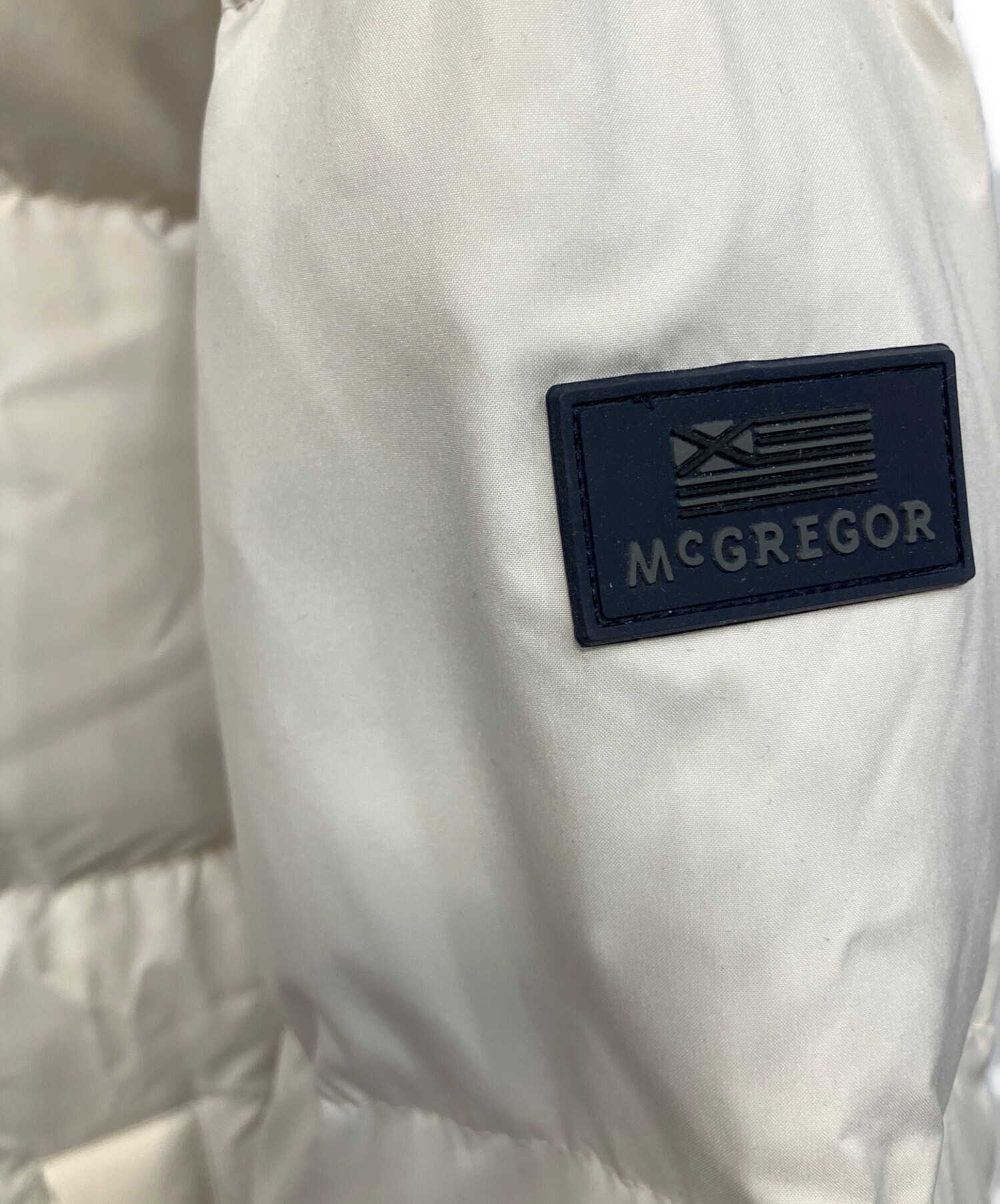 中古・古着通販】McGREGOR (マクレガー) ダウンジャケット アイボリー 