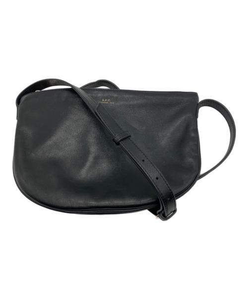【加古川店】 中古 A.P.C | アーペーセー ショルダーバッグ Treck ショルダーバッグ? ブラック 【121】 A.P.C.（アーペーセー） バッグ ショルダーバッグ TREK BUM BAG