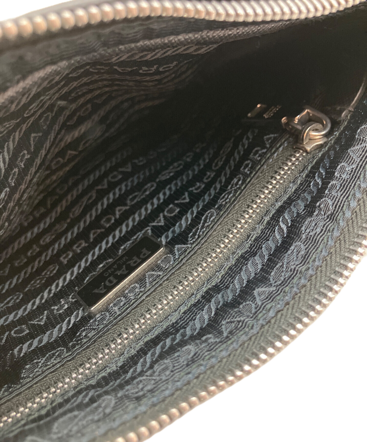 中古・古着通販】PRADA (プラダ) キルティングナイロン2WAYチェーン