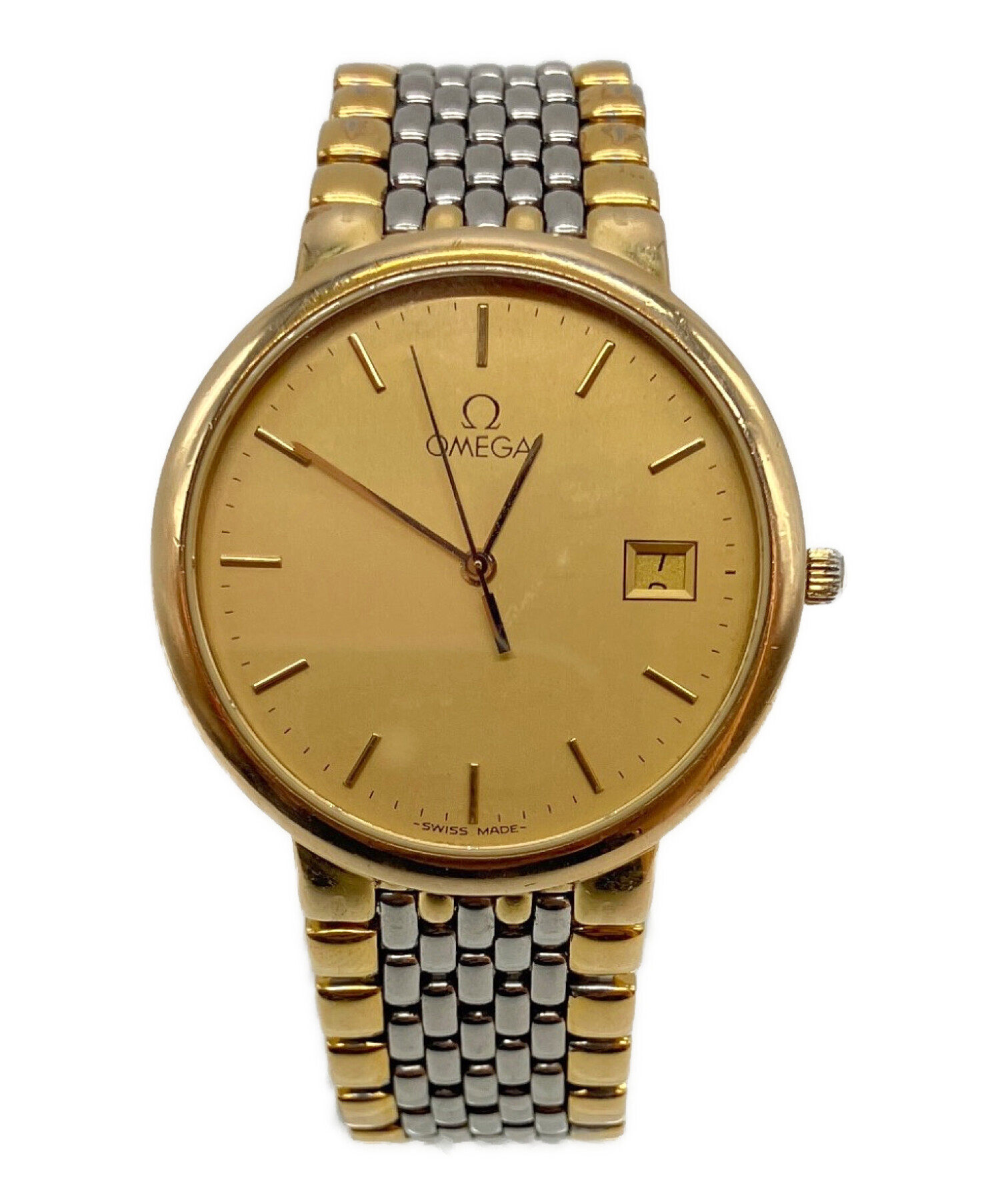 中古・古着通販】OMEGA (オメガ) 腕時計 イエローゴールド｜ブランド