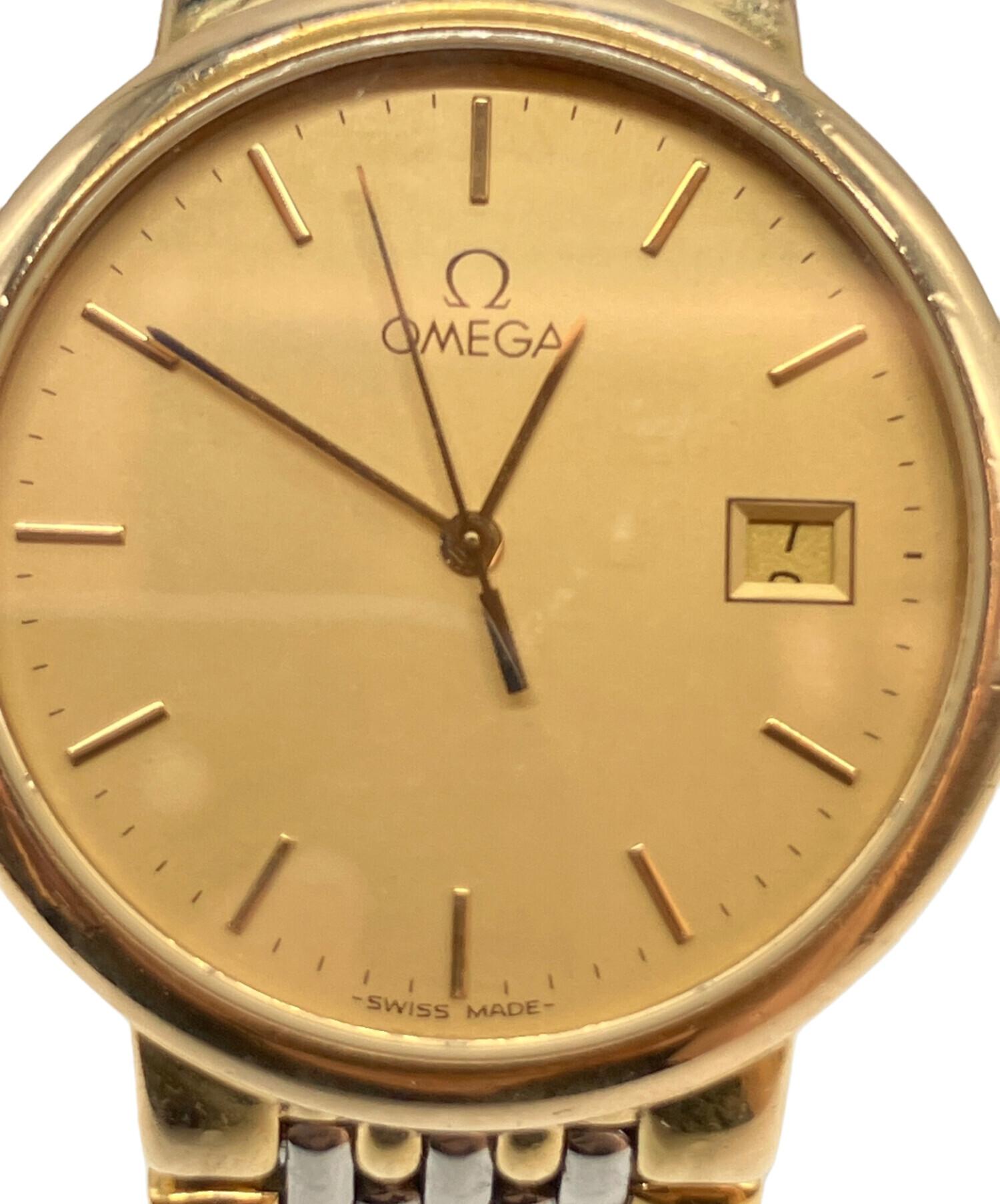 中古・古着通販】OMEGA (オメガ) 腕時計 イエローゴールド｜ブランド