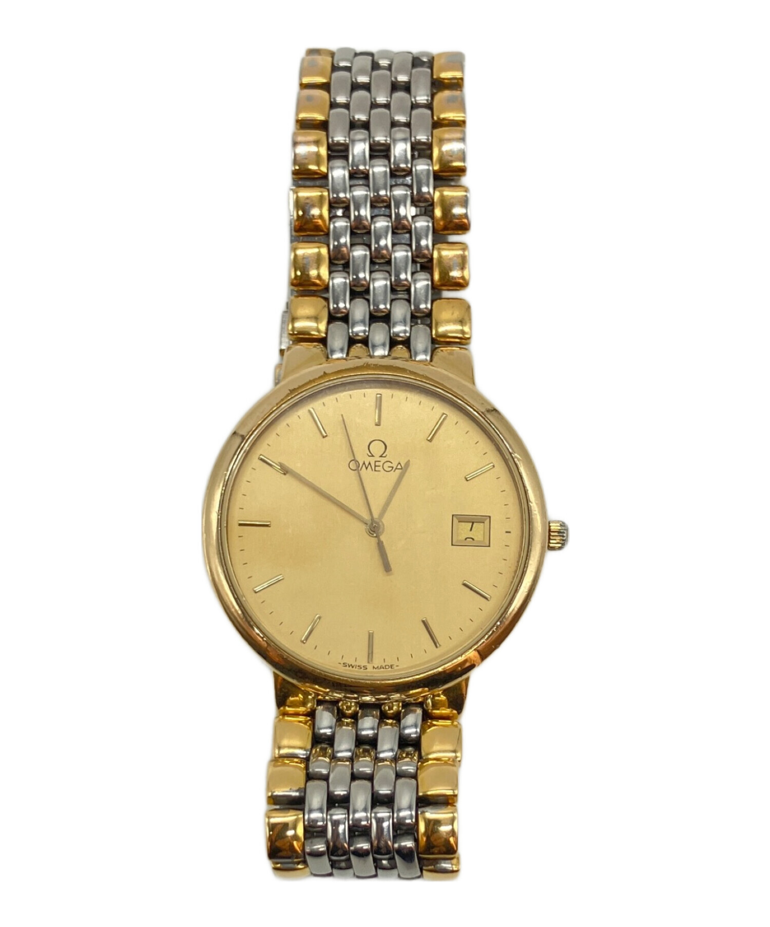 中古・古着通販】OMEGA (オメガ) 腕時計 イエローゴールド｜ブランド