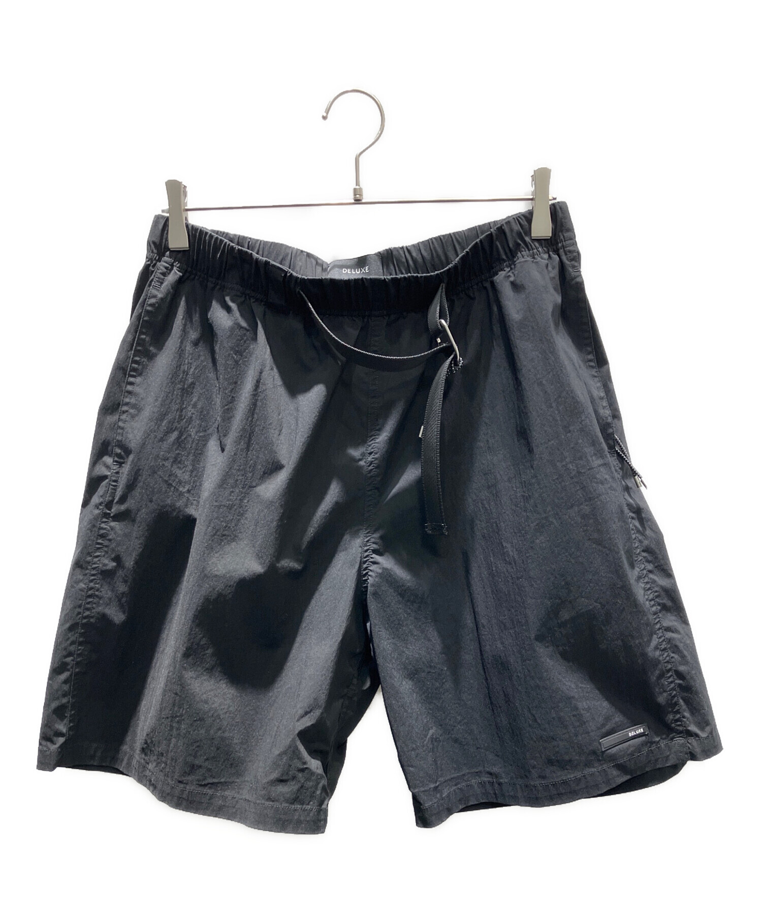 中古・古着通販】DELUXE (デラックス) ハーフパンツ ブラック サイズ:L