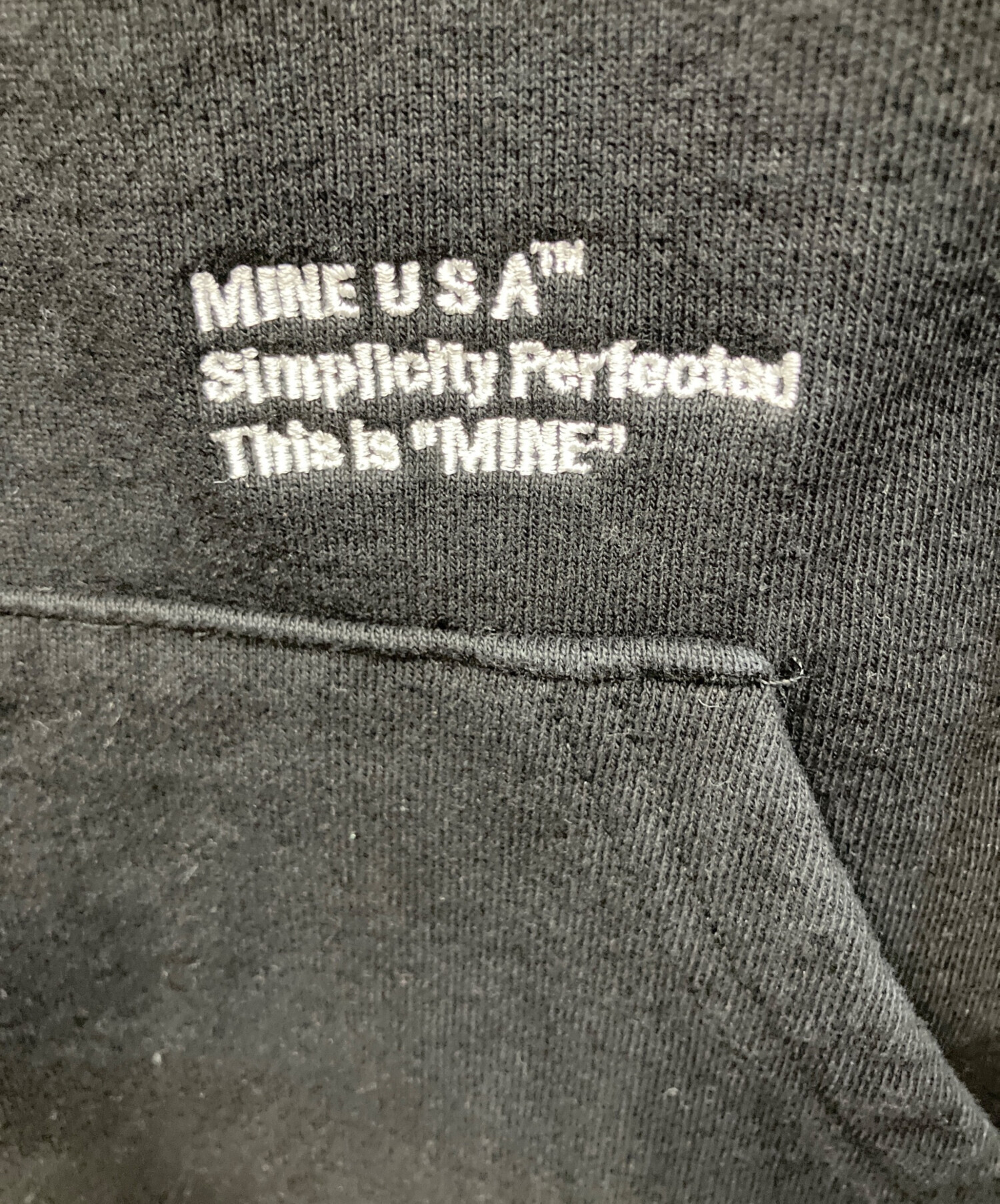 中古・古着通販】mine (マイン) USA製 GD SWEAT ZIP HOODIE 14oz