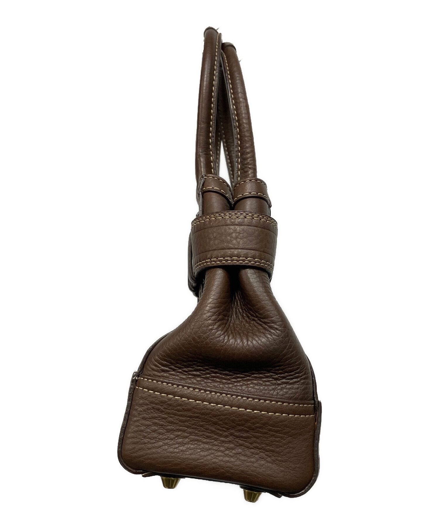 中古・古着通販】COACH (コーチ) ハンドバッグ ブラウン｜ブランド