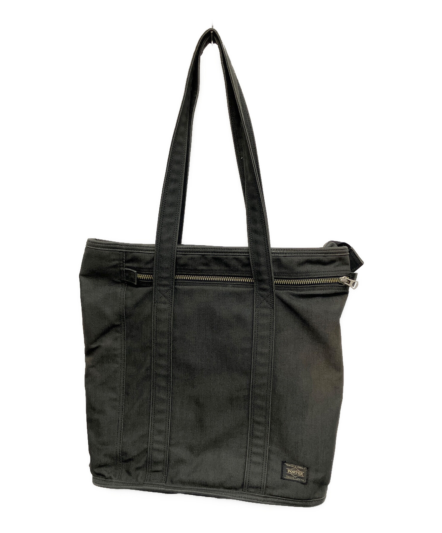 中古・古着通販】PORTER (ポーター) トートバッグ チャコールグレー