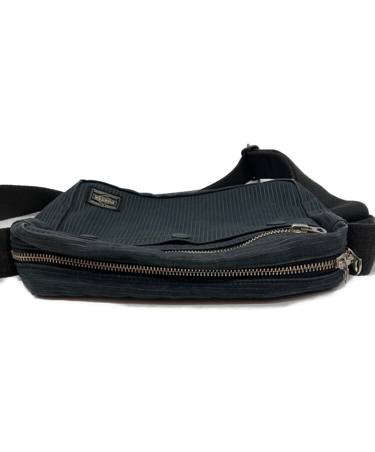 中古・古着通販】PORTER (ポーター) ストライプ ショルダーバッグ 