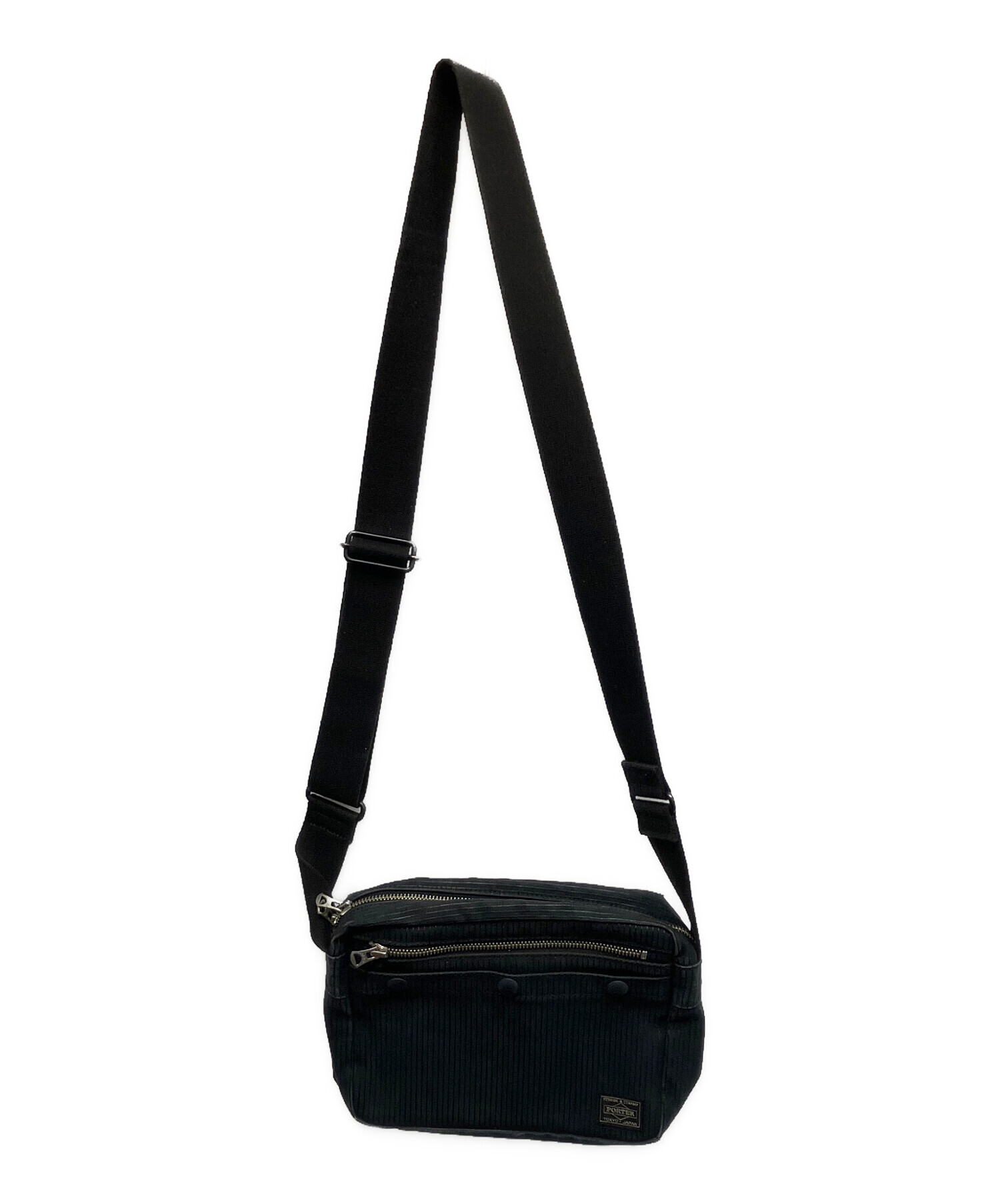 中古・古着通販】PORTER (ポーター) ストライプ ショルダーバッグ 