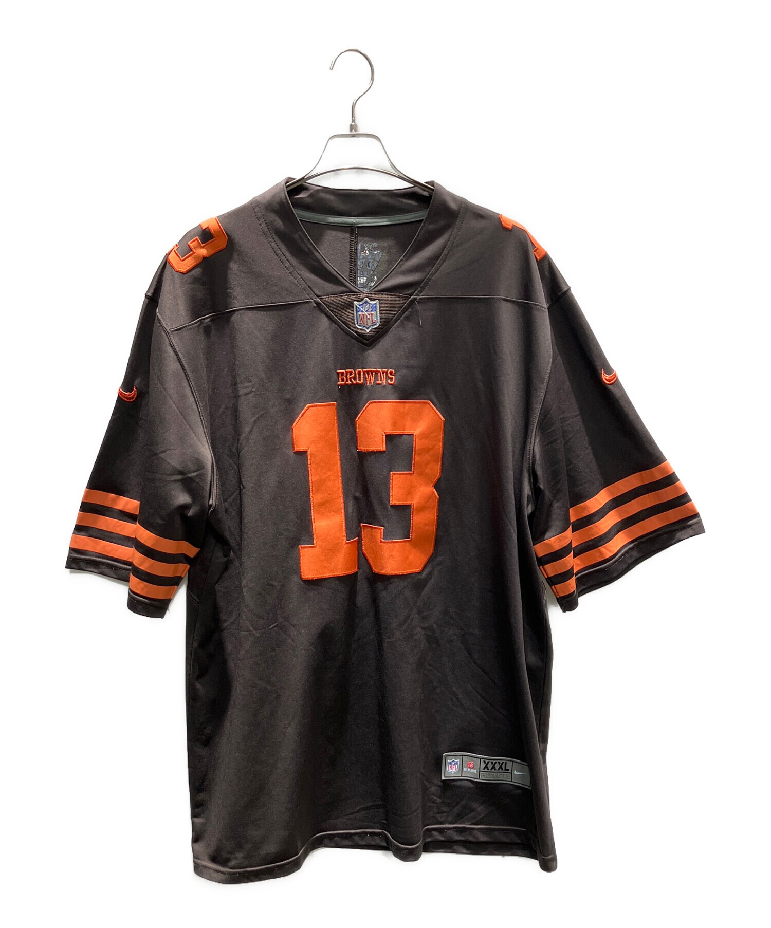 【新品】NFL LAR オデル・ベッカムJr. フード付Tシャツ 海外Lサイズ 中古・古着通販】NIKE (ナイキ) NFL ゲームシャツ クリーブランド