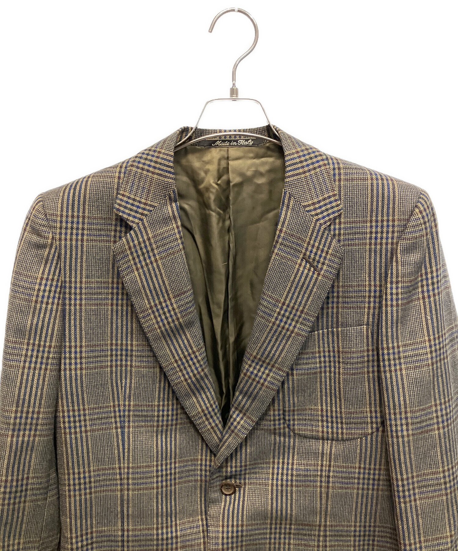 中古・古着通販】BALENCIAGA (バレンシアガ) チェック テーラード