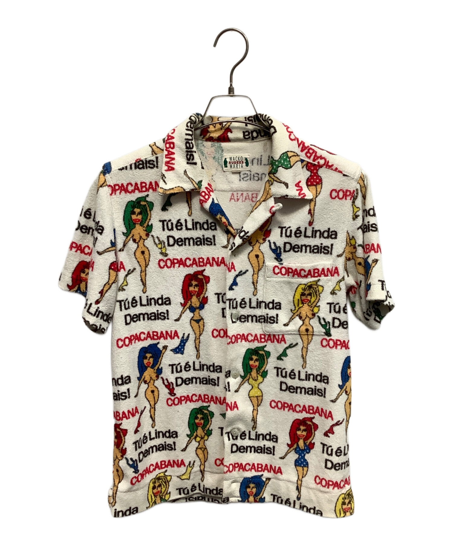 中古・古着通販】WACKO MARIA (ワコマリア) ヌードガール パイルシャツ 