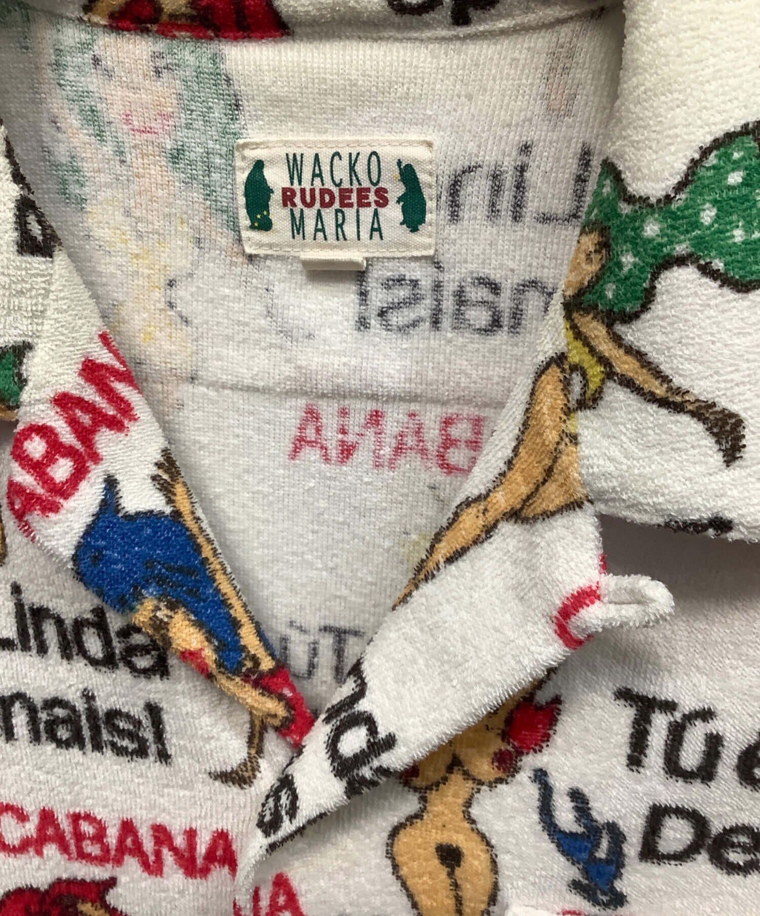 中古・古着通販】WACKO MARIA (ワコマリア) ヌードガール パイルシャツ 