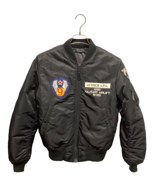 AVIREX MA-1 ブラック U.S. AIR FORCE 中古・古着通販】AVIREX (アヴィレックス) THERMOLITE 9th AIR FORCE