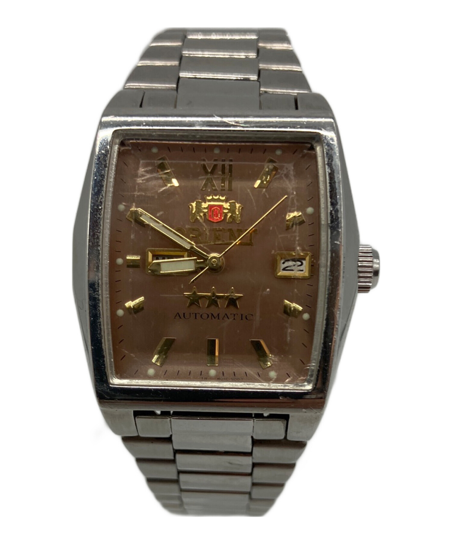 中古・古着通販】ORIENT (オリエント) 自動巻き SSブレスレット 581013