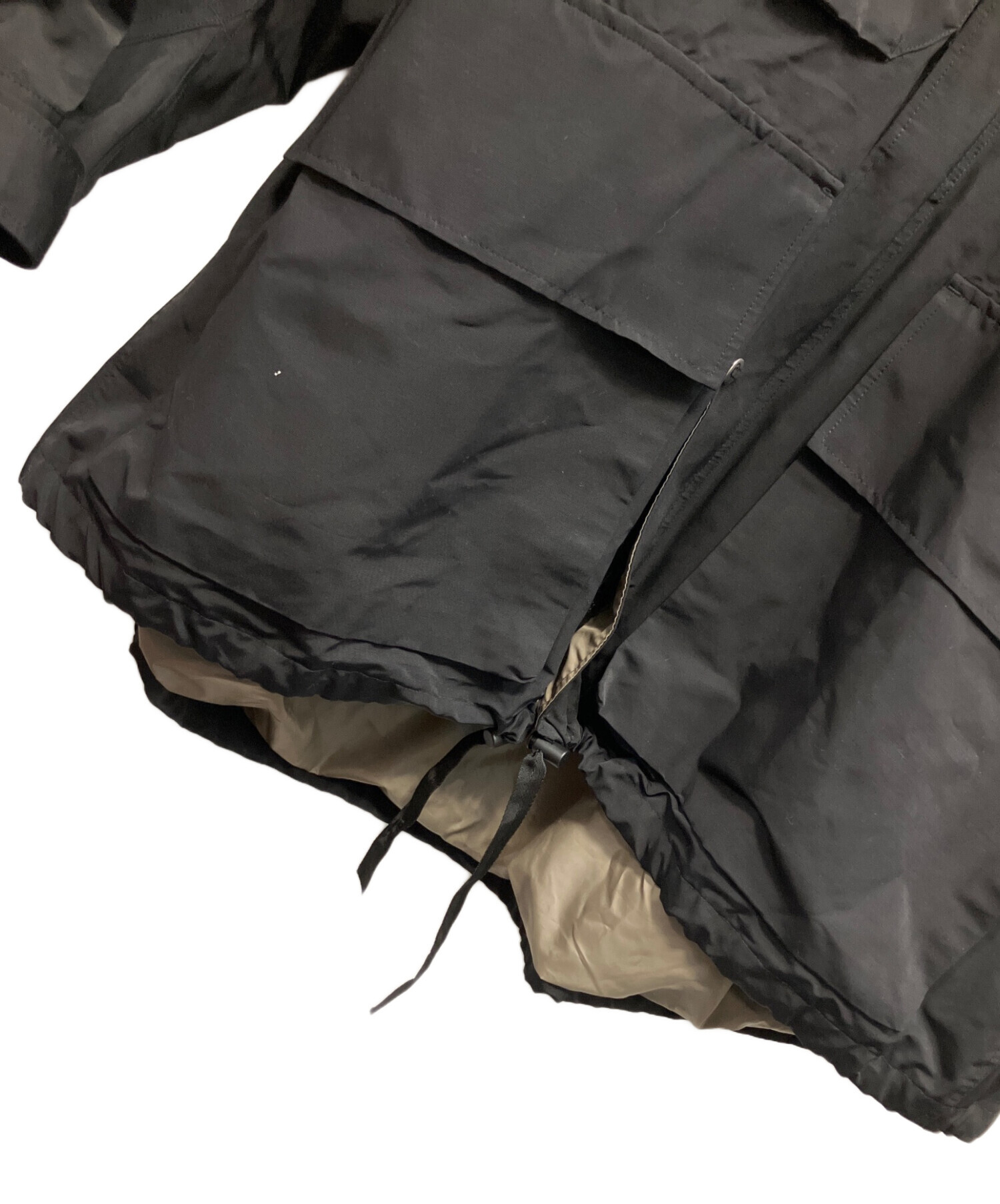 n.hoolywood woolrich マウンテンパーカー　黒 38 中古・古着通販】N.HOOLYWOOD (エヌ ハリウッド) WOOLRICH (ウール