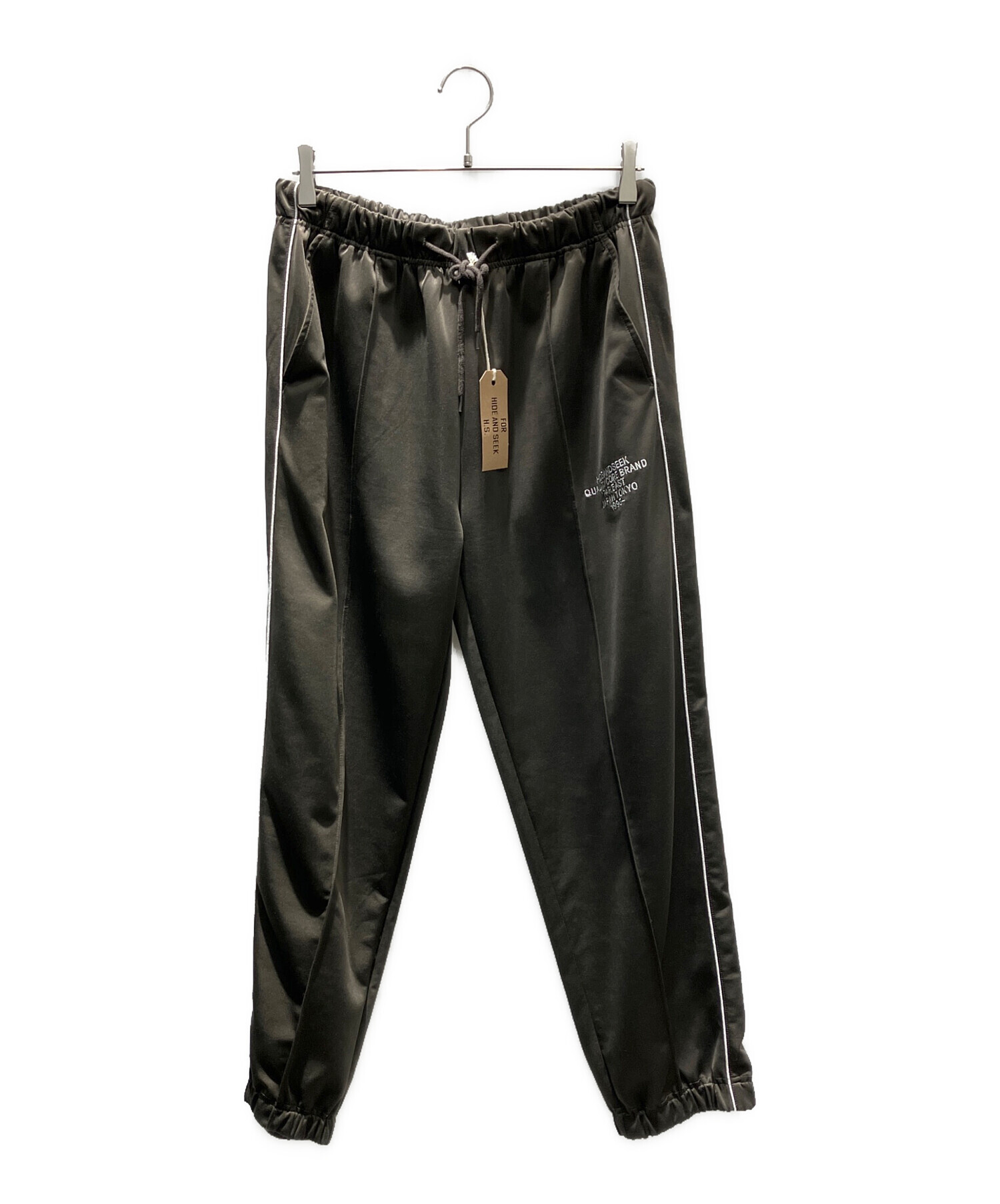【美品】ハイドアンドシーク ナイロンパンツ 中古・古着通販】HIDE AND SEEK (ハイドアンドシーク) トラックパンツ