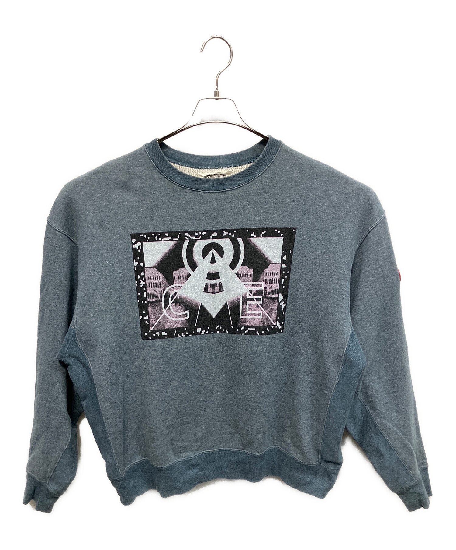C.E シーイー スウェット メンズ 【古着】【中古】 中古・古着通販】C.E (シーイー) クルーネックスウェット ブルーグレー