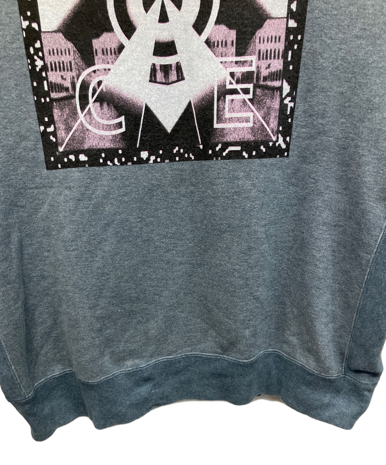 中古・古着通販】C.E (シーイー) クルーネックスウェット ブルーグレー