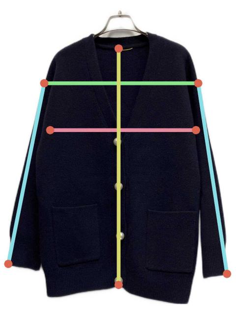 中古・古着通販】L'appartement (アパルトモン) カーディガン ネイビー