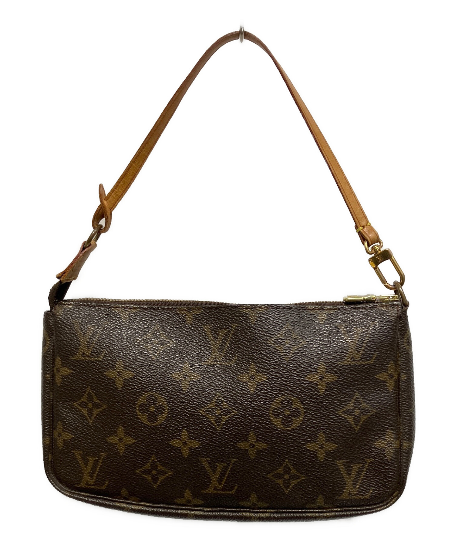 極美品 ルイヴィトン ポシェット アクセソワール モノグラム ブラウン ルイヴィトン ミニポシェットアクセソワール モノグラム M60153