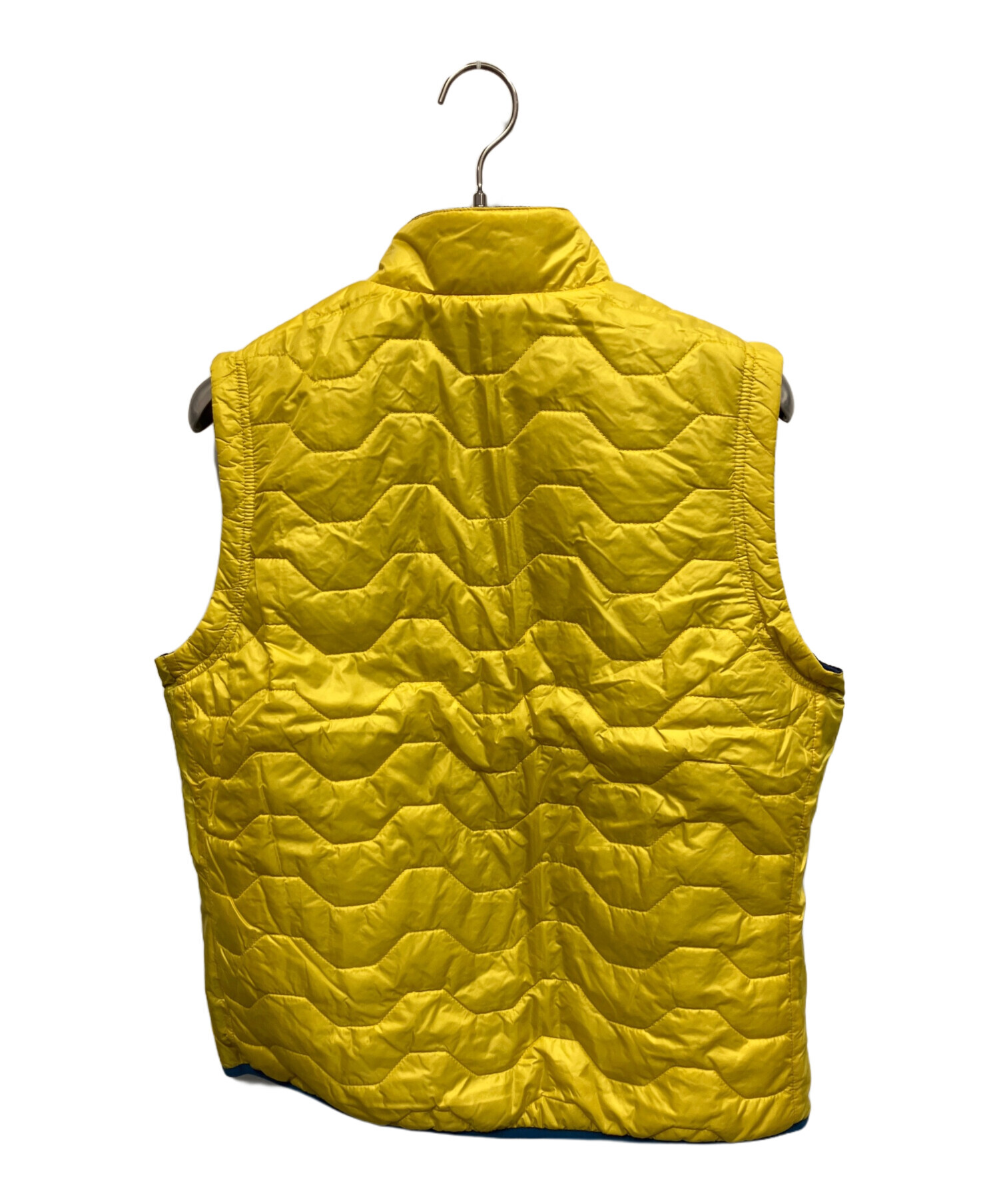 PUMA イエローベスト　リバーシブルベスト 中古・古着通販】PUMA (プーマ) リバーシブルベスト イエロー×ネイビー