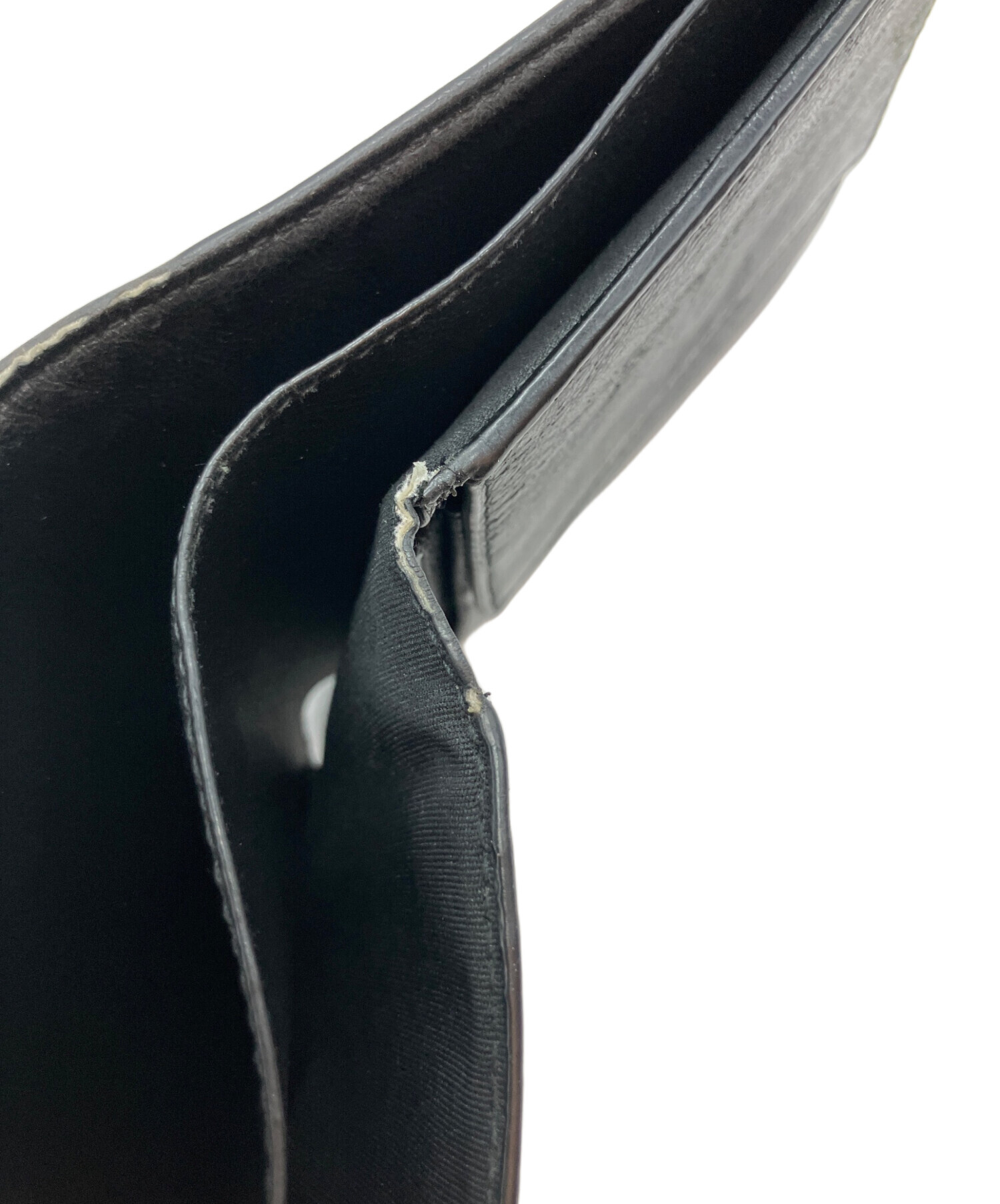 中古・古着通販】BALENCIAGA (バレンシアガ) 2つ折り財布 ブラック
