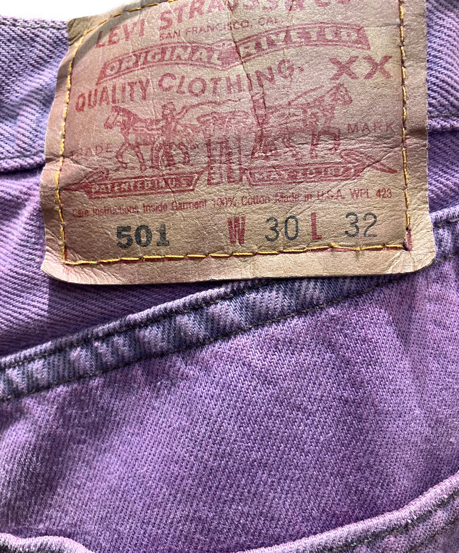 中古・古着通販】LEVI'S (リーバイス) 501 リメイク品 USA製 90s