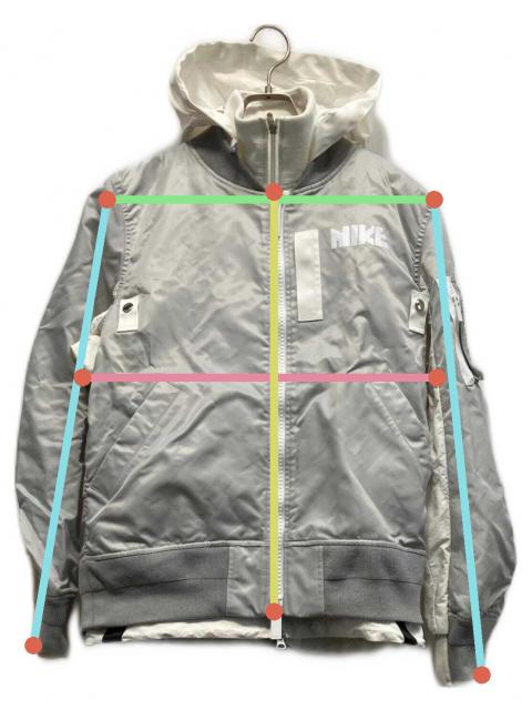 中古・古着通販】NIKE (ナイキ) sacai (サカイ) NRG LAYERED JKT