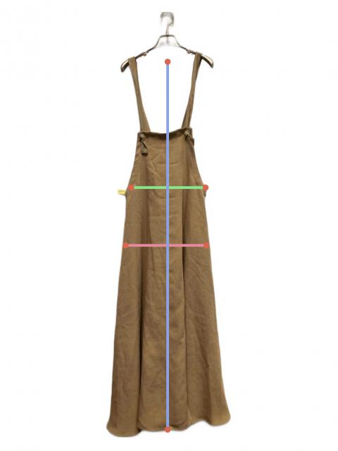 中古・古着通販】BEARDSLEY (ビアズリー) フレアージャンパースカート